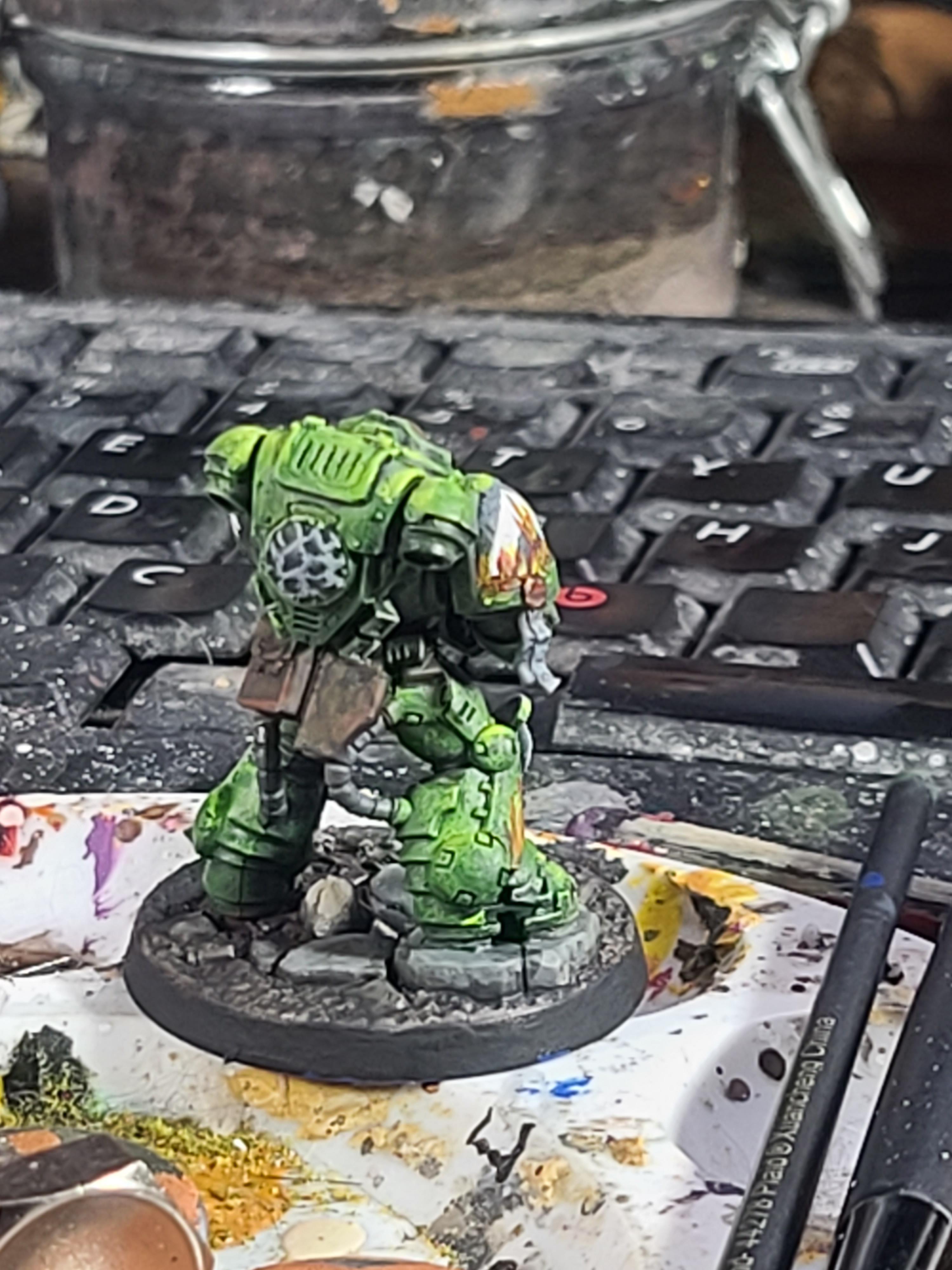 28mm, Heavy Bolter, Primaris, Salamanders, Space Marines, Warhammer 40,000, Warhammer Fantasy, Warhammer Heroes