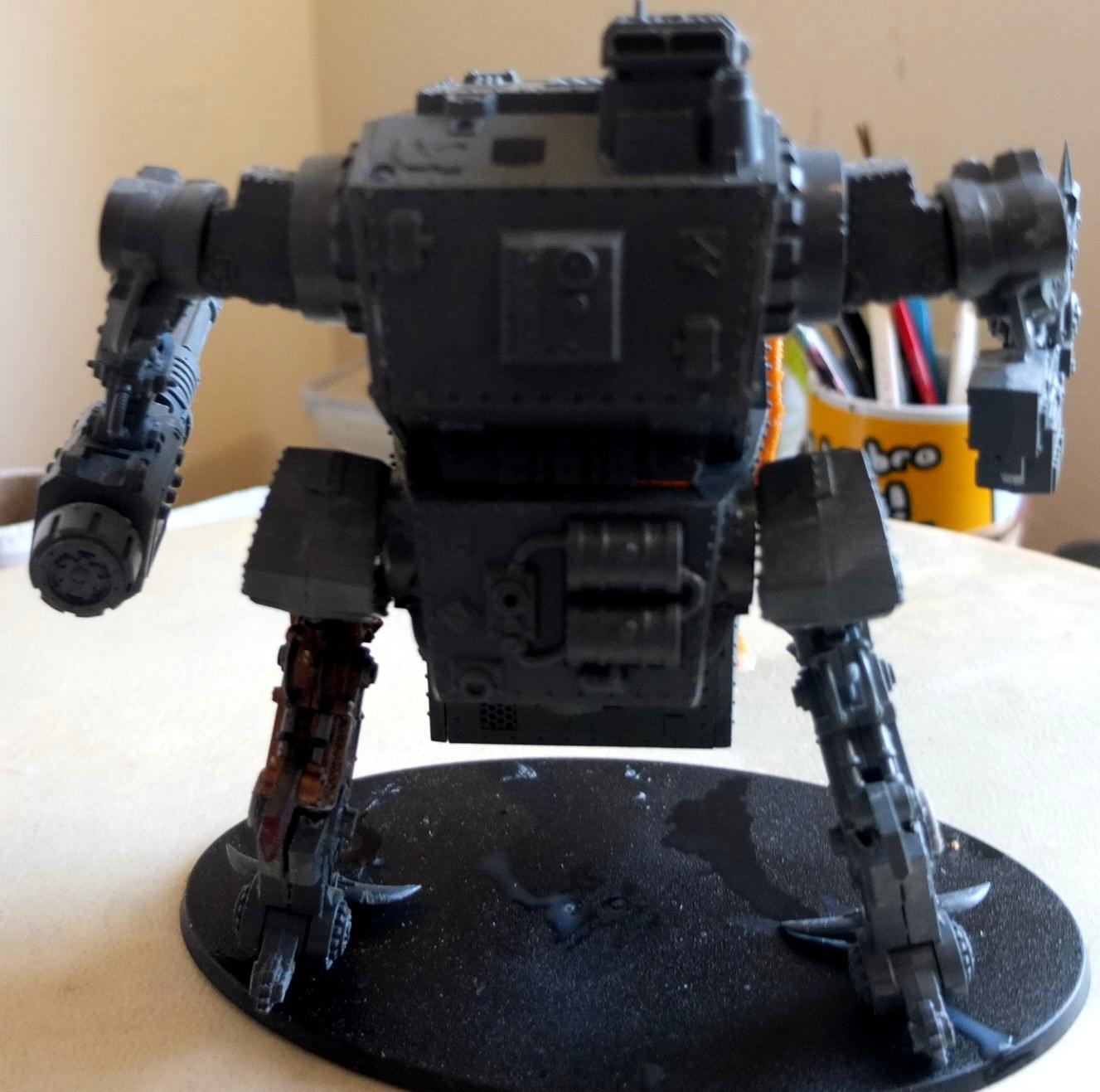 Blood Axe, Conversion, Gorkanaut, Looted, Orks, Painboy
