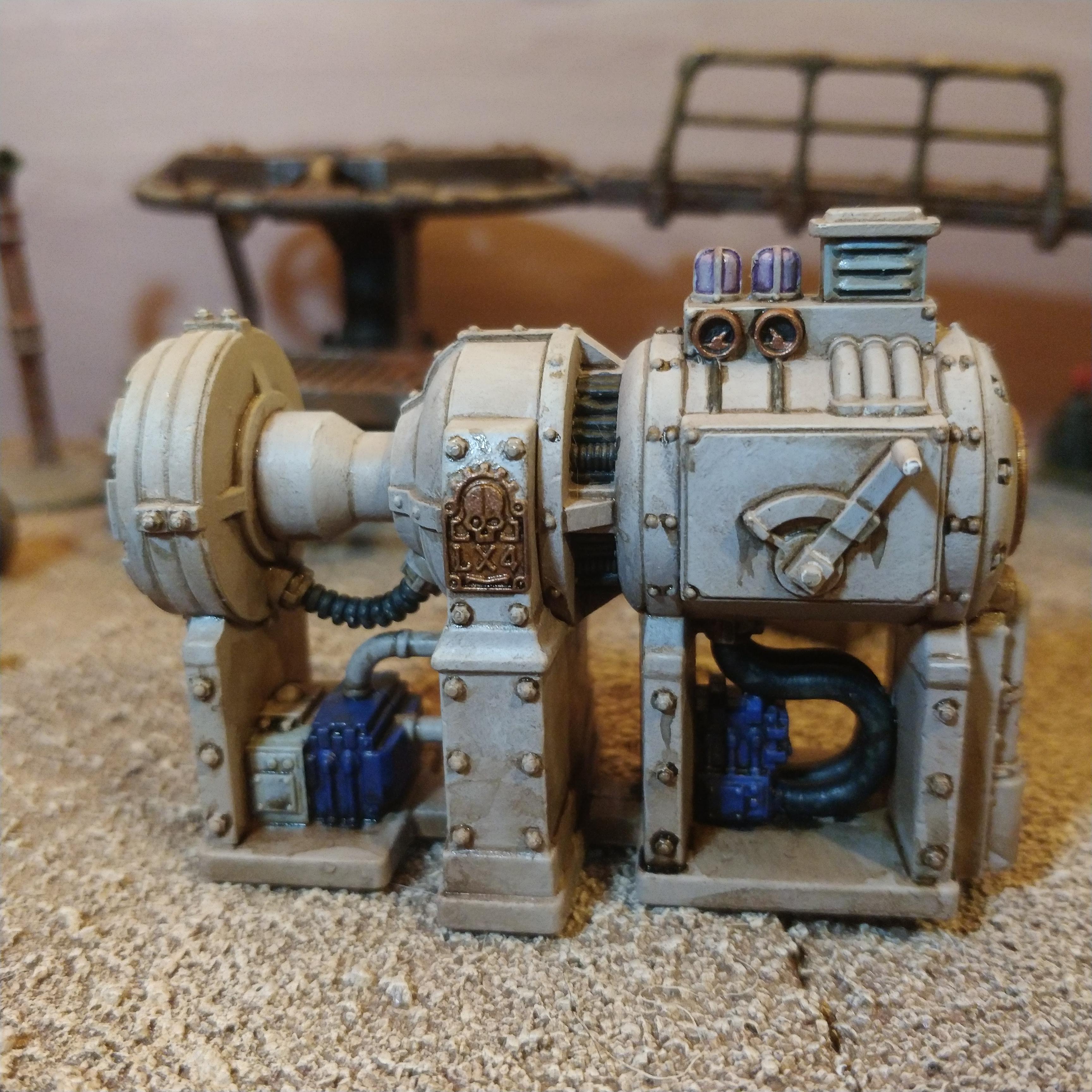 Generator, Into The Dark, Scatter Terrain, White