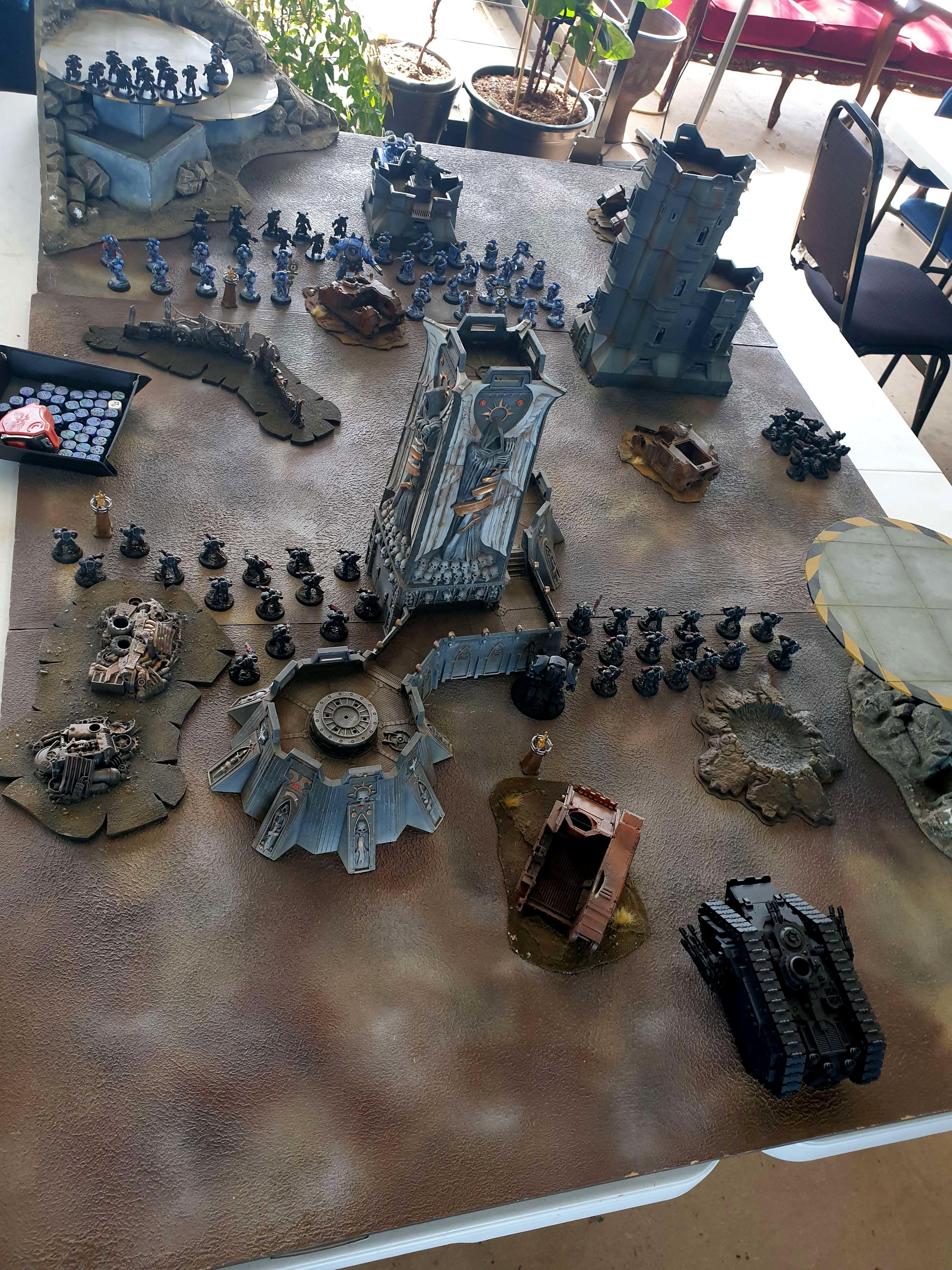 Bastion, Battle Report, Fortress Of Redemption, Terrain