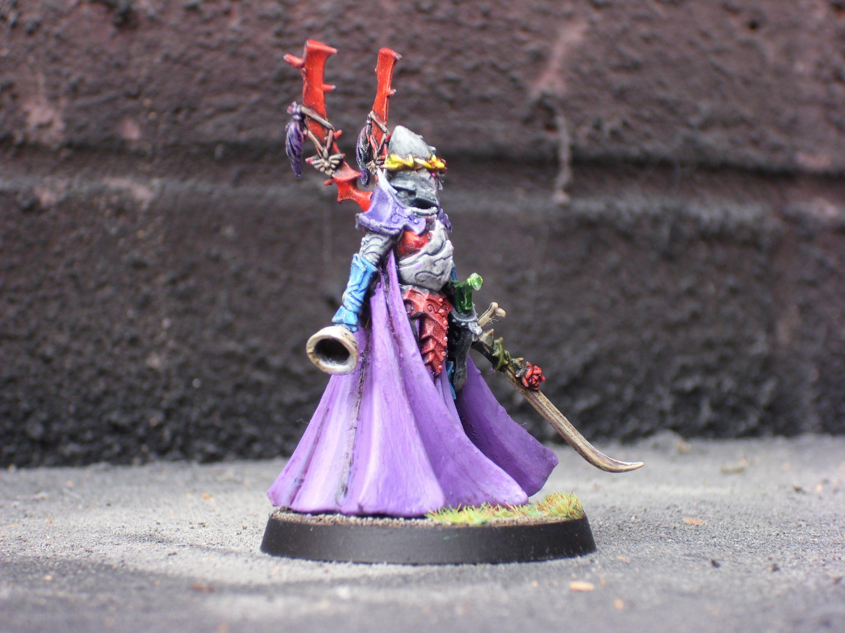 Archon Of The Kabal Of The Screaming Star, Citadel Miniatures, Conversion, Dark Eldar, Drukhari, Games Workshop, Warhammer 40,000