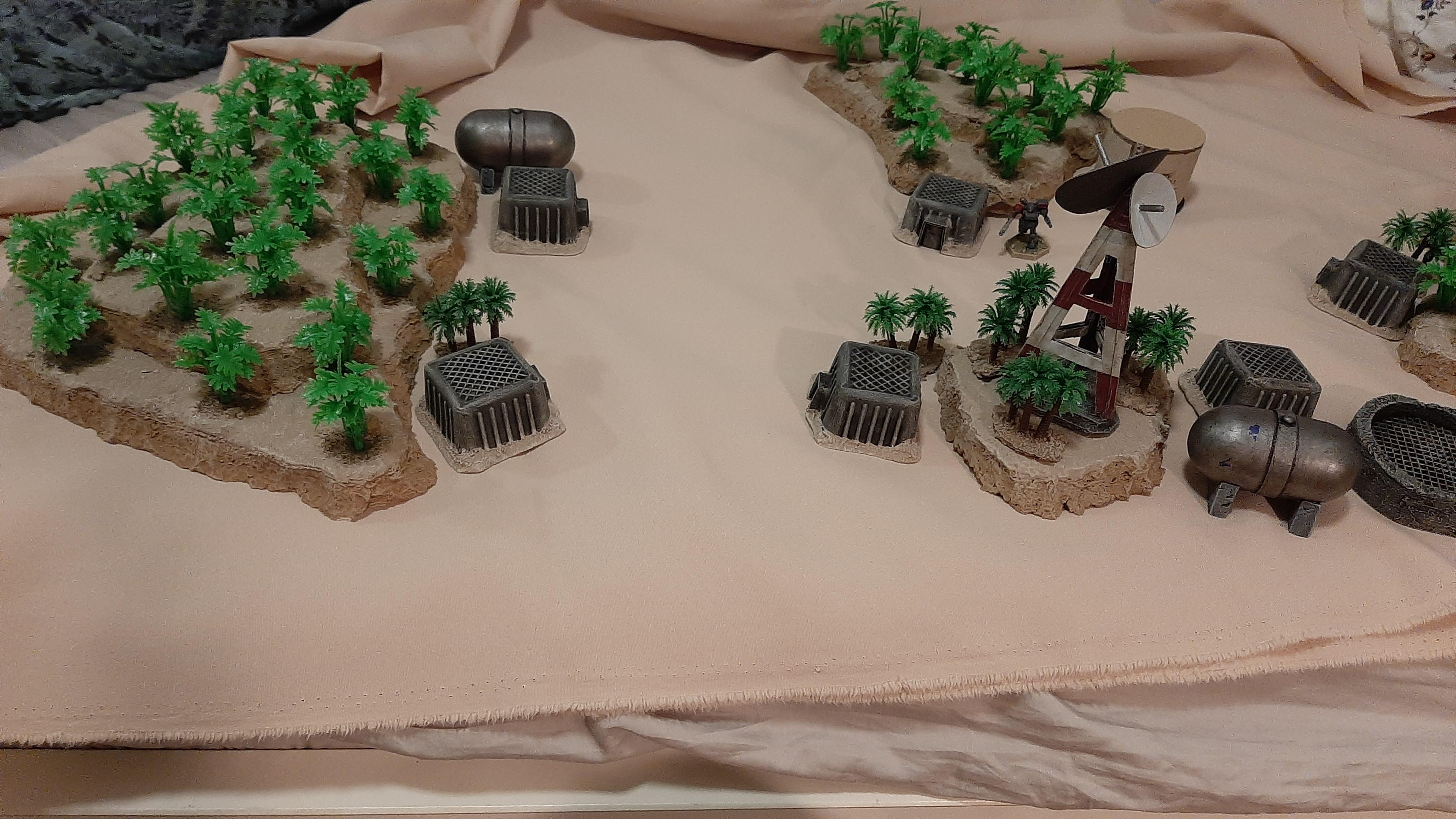 1:144, 9, Blitz, Board, Buildings, Combat, Custom, Desert, Dream, Fabric, Factory, Game Table, Gear, Habs, Heavy, Hills, Mech, Mecha, Mountains, Pod, Quonset, Roads, Robot, Rocks, Scratch Build, Tabletop, Tank, Terrain, Textile, Trees, Vent