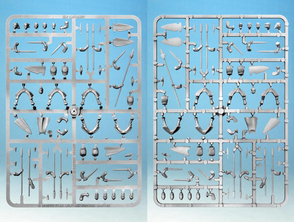 Cavalry, Elves, Oathmark, Sprue