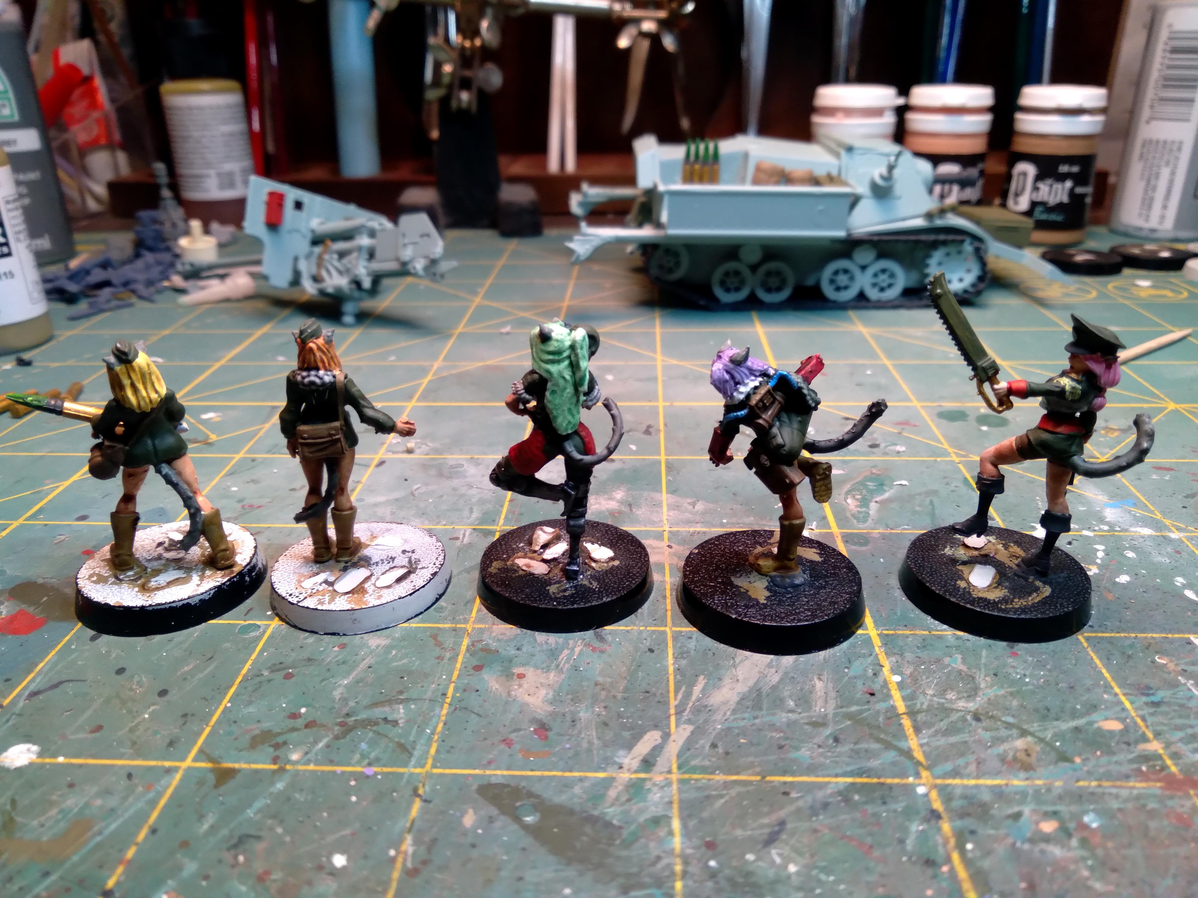 Bagheera, Hunter, Tank, Winterguard
