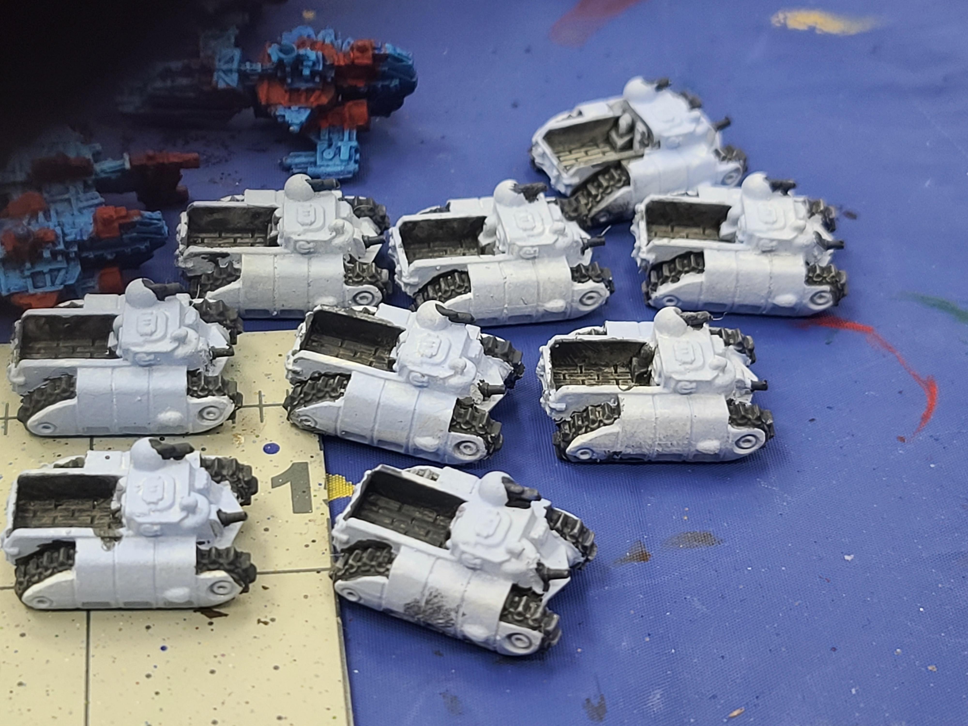 6mm, Chimera, Counts As, Epic, Imperial Guard, Microworld Games, Steel Legion, Warhammer 40,000