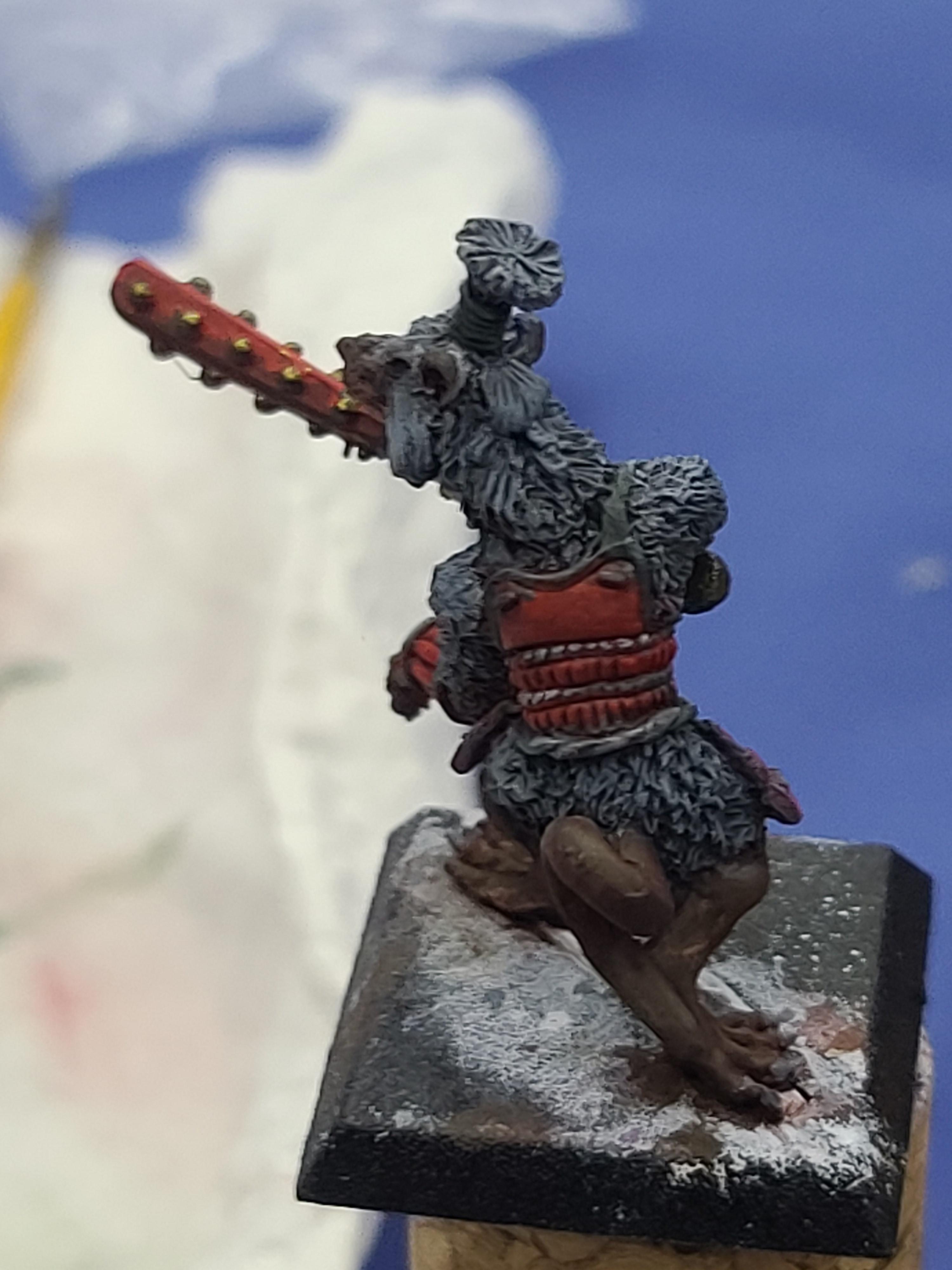 28mm, Aeg, Clan War, Legend Of The Five Rings, Nezumi, Rat Man, Tetsubo