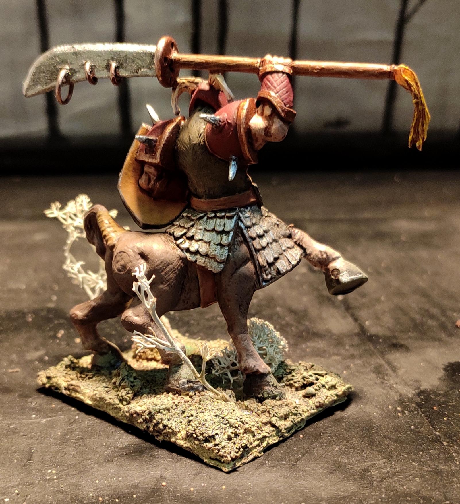 Cavalry, Centaur, Conversion, Fantasy Battles, From Russia, Halberd, Motaro, Naginata, Shield, Squad, Technolog, Tehnolog, Warriors