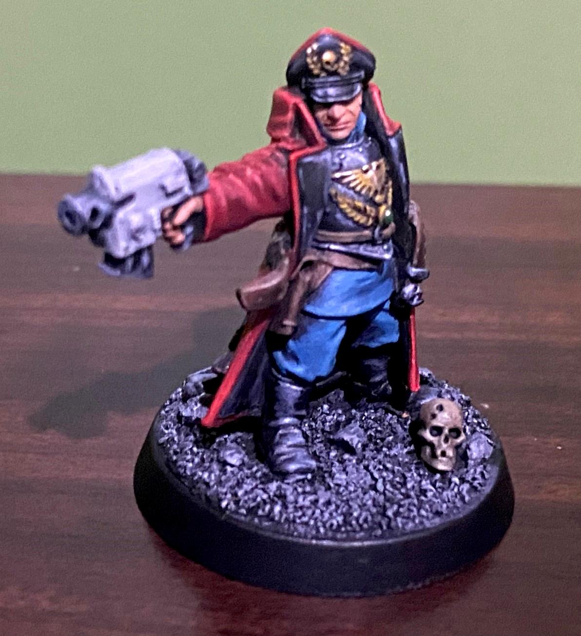 Commissar, Imperial Guard, Warhammer 40,000