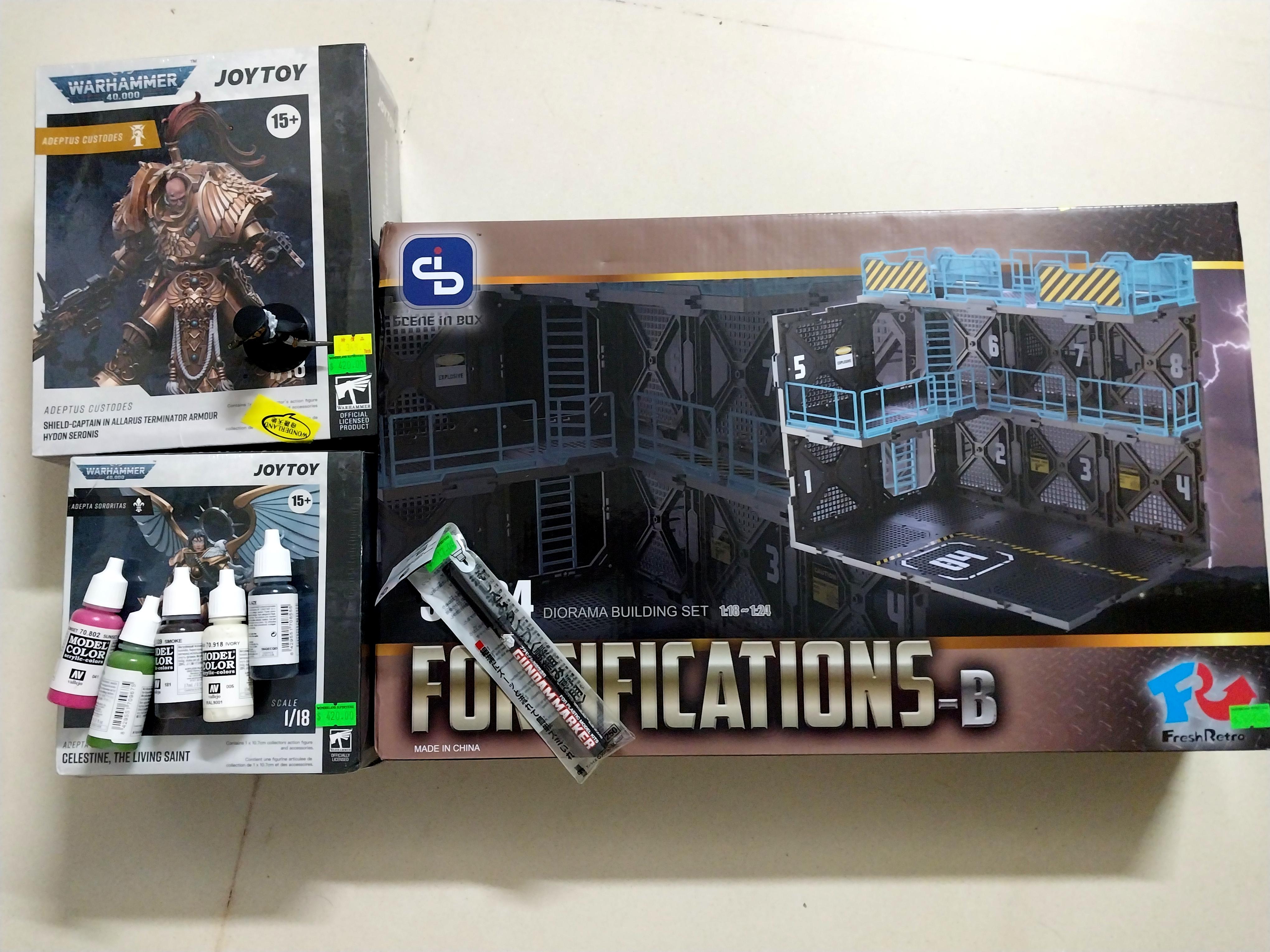 Action Figure, Joy Toys, Scene In Box, Terrain