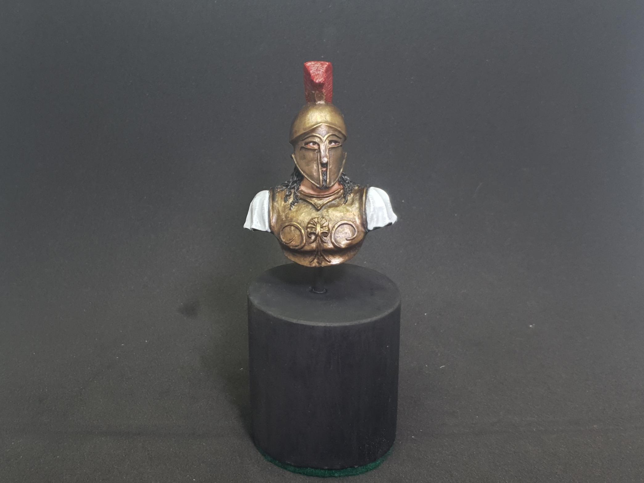 Bust, Hoplite, Stavros, Zouliatis