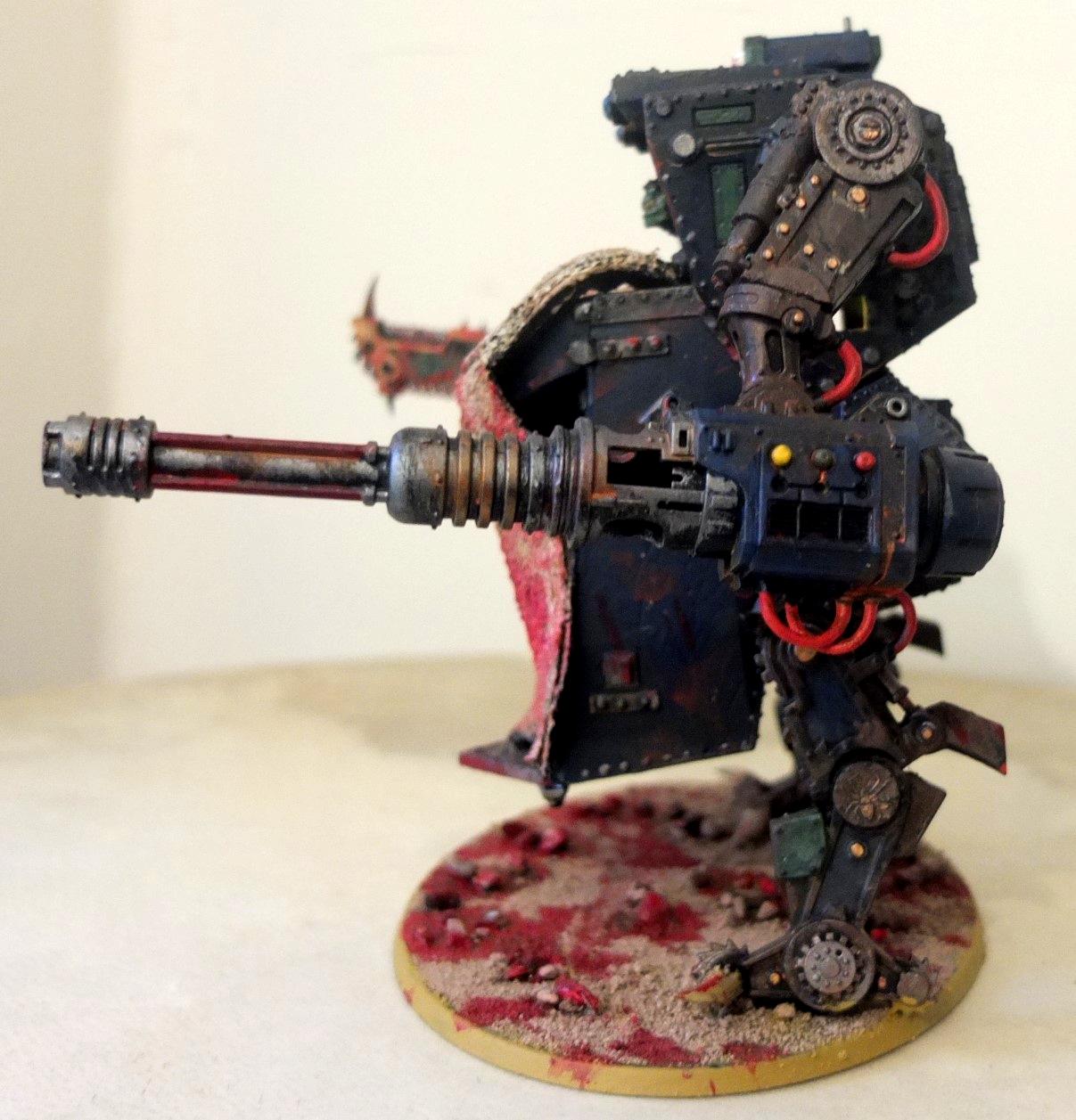 Blood Axe, Conversion, Gorkanaut, Looted, Orks, Painboy