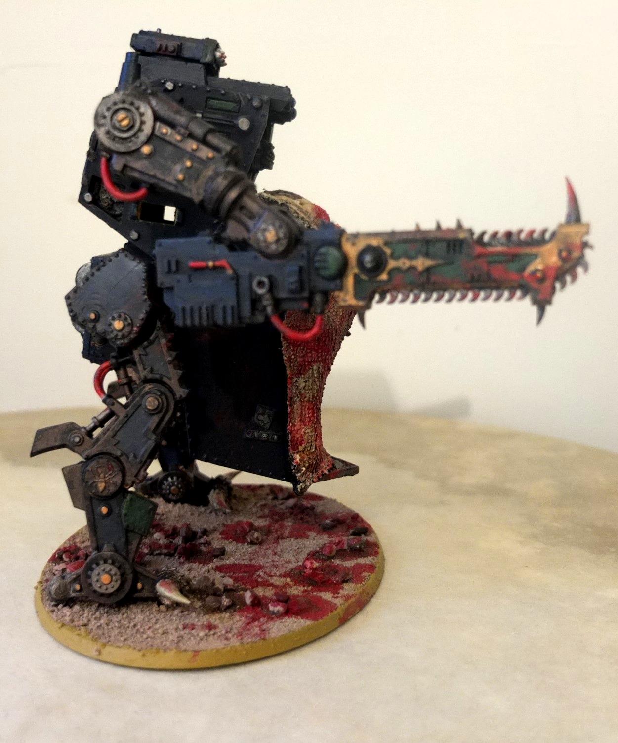 Blood Axe, Conversion, Gorkanaut, Looted, Orks, Painboy