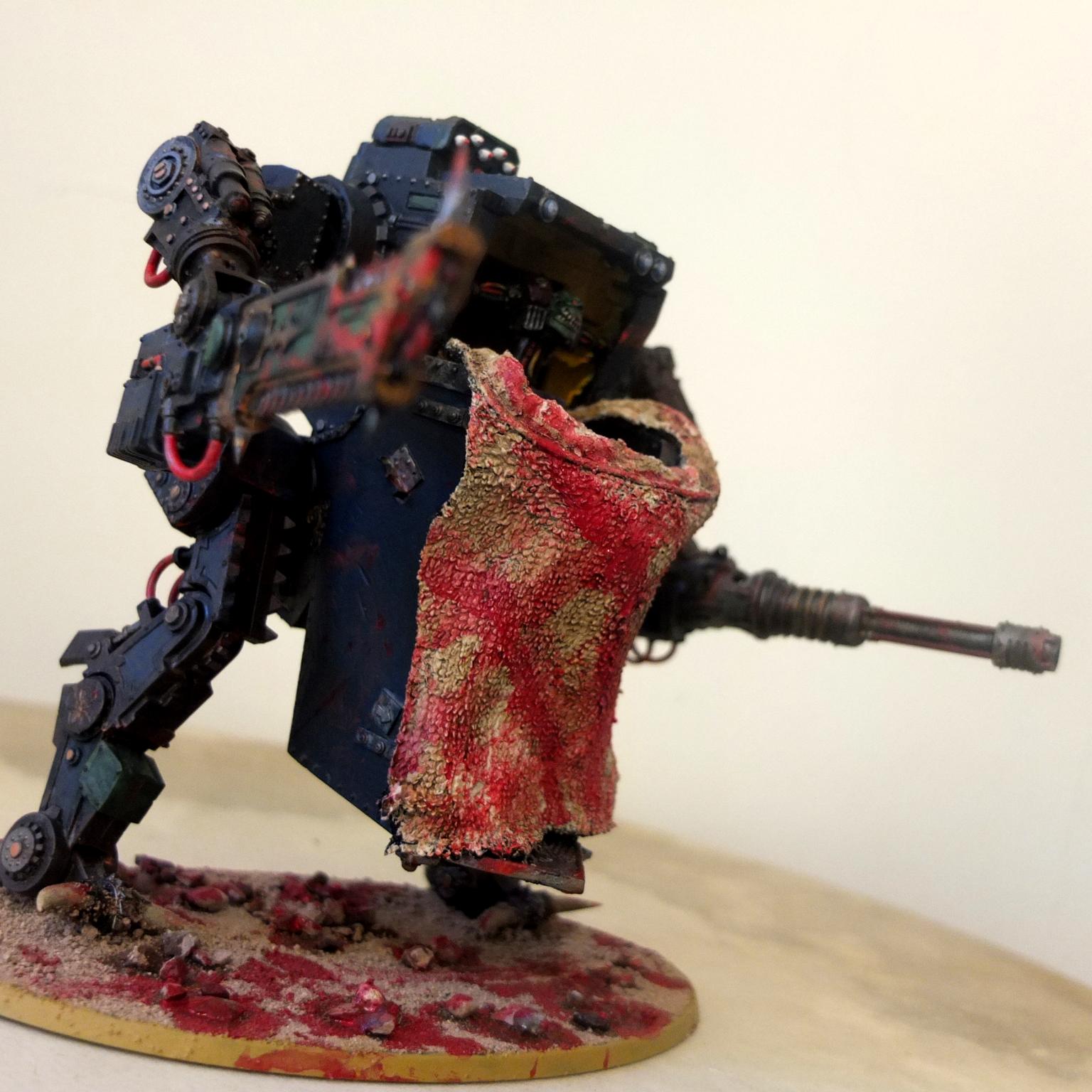 Blood Axe, Conversion, Gorkanaut, Looted, Orks, Painboy