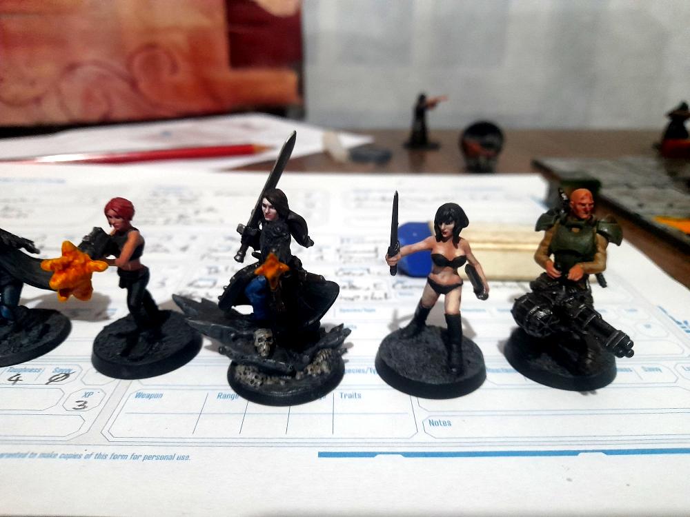 Adelana, Attelus Kaltos, Dellenger, Elandria, Garrakson, Inquisition, Miniatures, Minis, Models, Original Characters, Secret War, The Angaran Chronicles, Torris, Warhammer 40,000