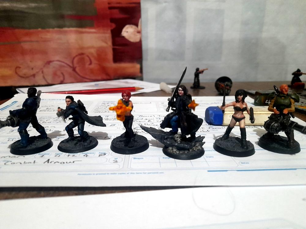 Adelana, Attelus Kaltos, Dellenger, Elandria, Garrakson, Inquisition, Miniatures, Minis, Models, Original Characters, Secret War, The Angaran Chronicles, Torris, Warhammer 40,000