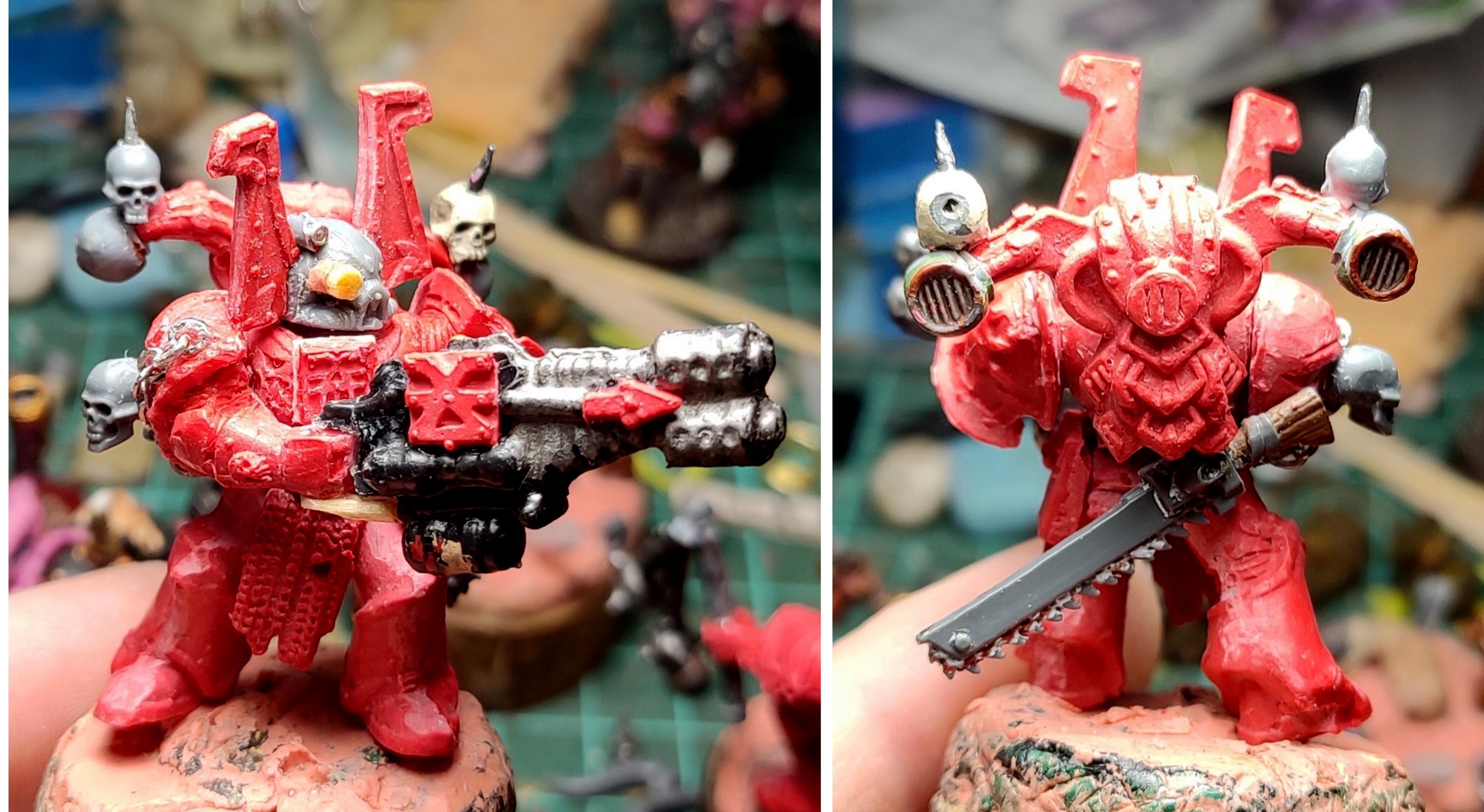 Berserk, Berserkers, Berzerk, Berzerker, Blood For The Blood God, Casting, Chaos, Chaos Space Marines, Collage, Conversion, Fusion Gun, Havocs, Heresy, Heretic Astartes, Infantry, Khorne, Kitbash, Putty, Skulls For Skull Throne, Traitor Legions, Trophy, Warhammer 40,000, Work In Progress, World Eaters