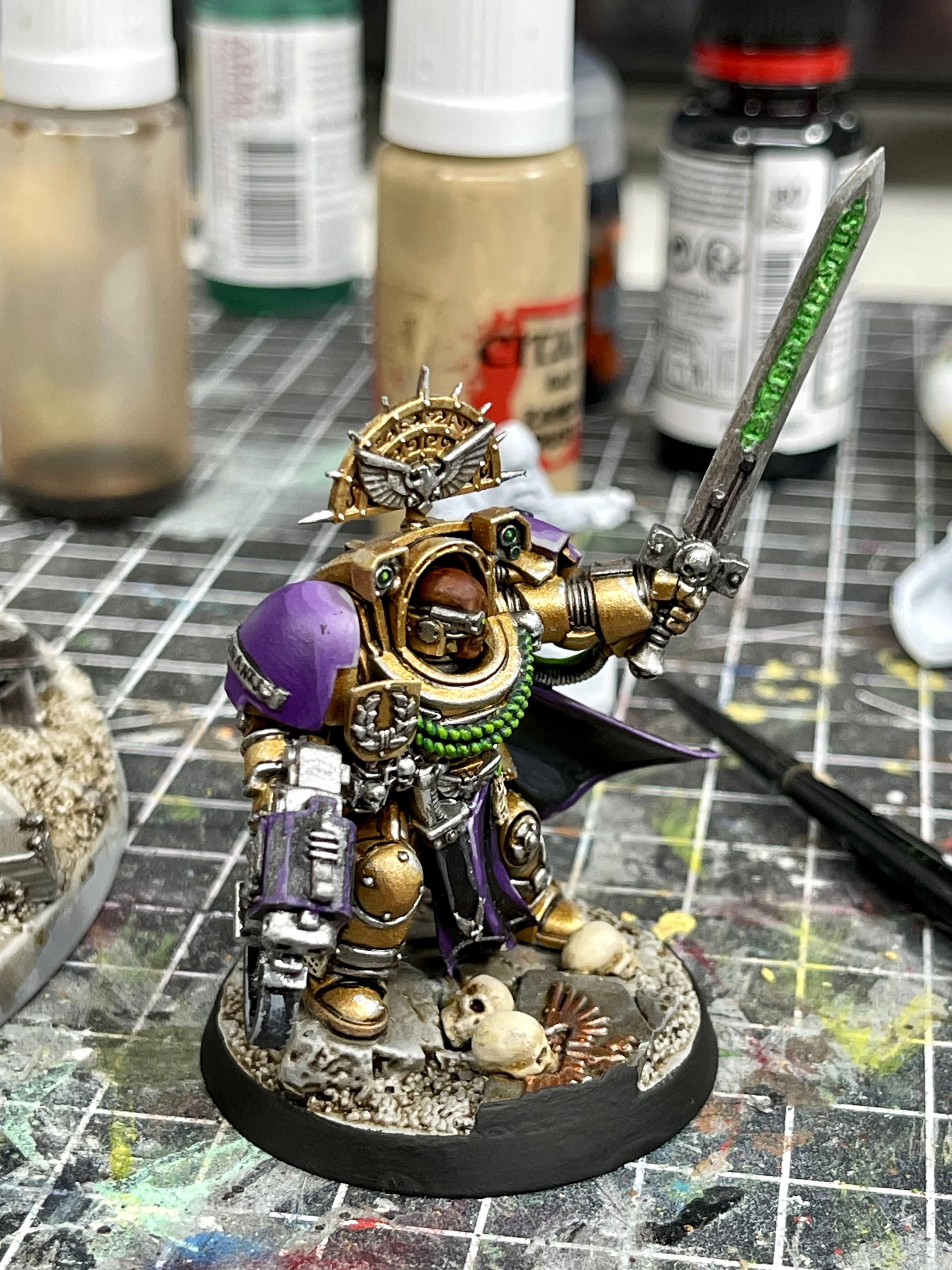 Space Marines, Warhammer 40,000, Work In Progress