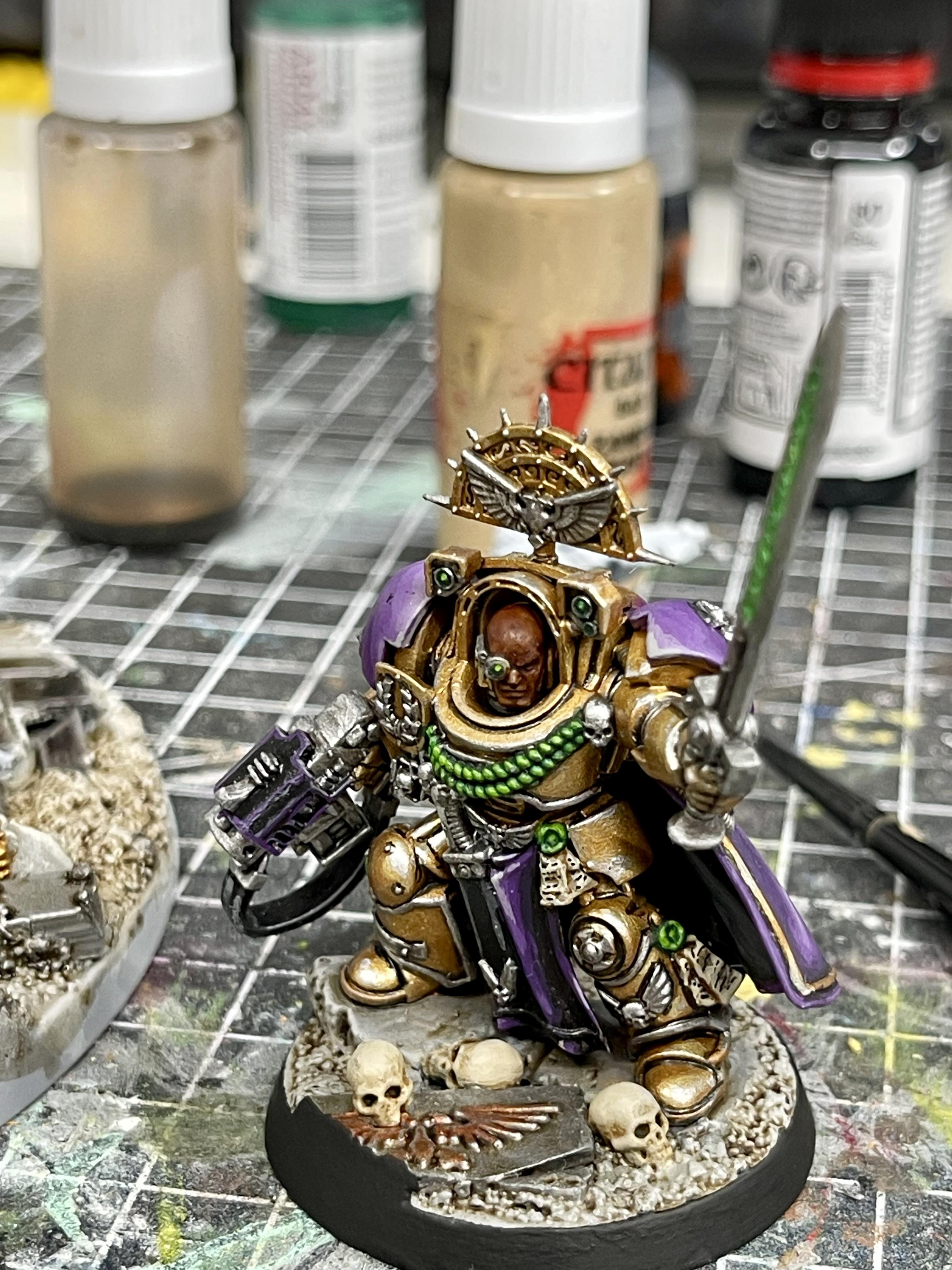 Space Marines, Warhammer 40,000, Work In Progress