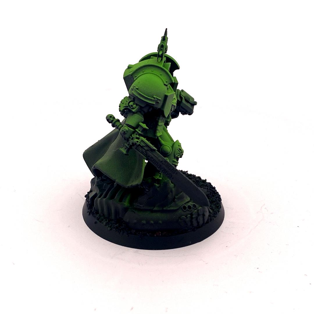 Airbrush, Captain, Green, Leviathan, Sons Of Medusa, Space Marines