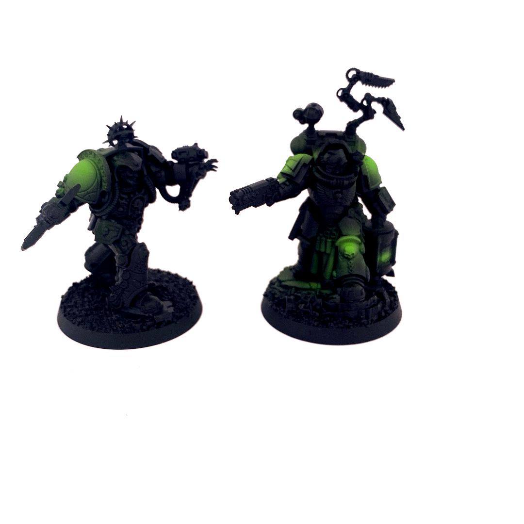 Airbrush, Apothecary, Green, Leviathan, Librarian, Sons Of Medusa, Space Marines
