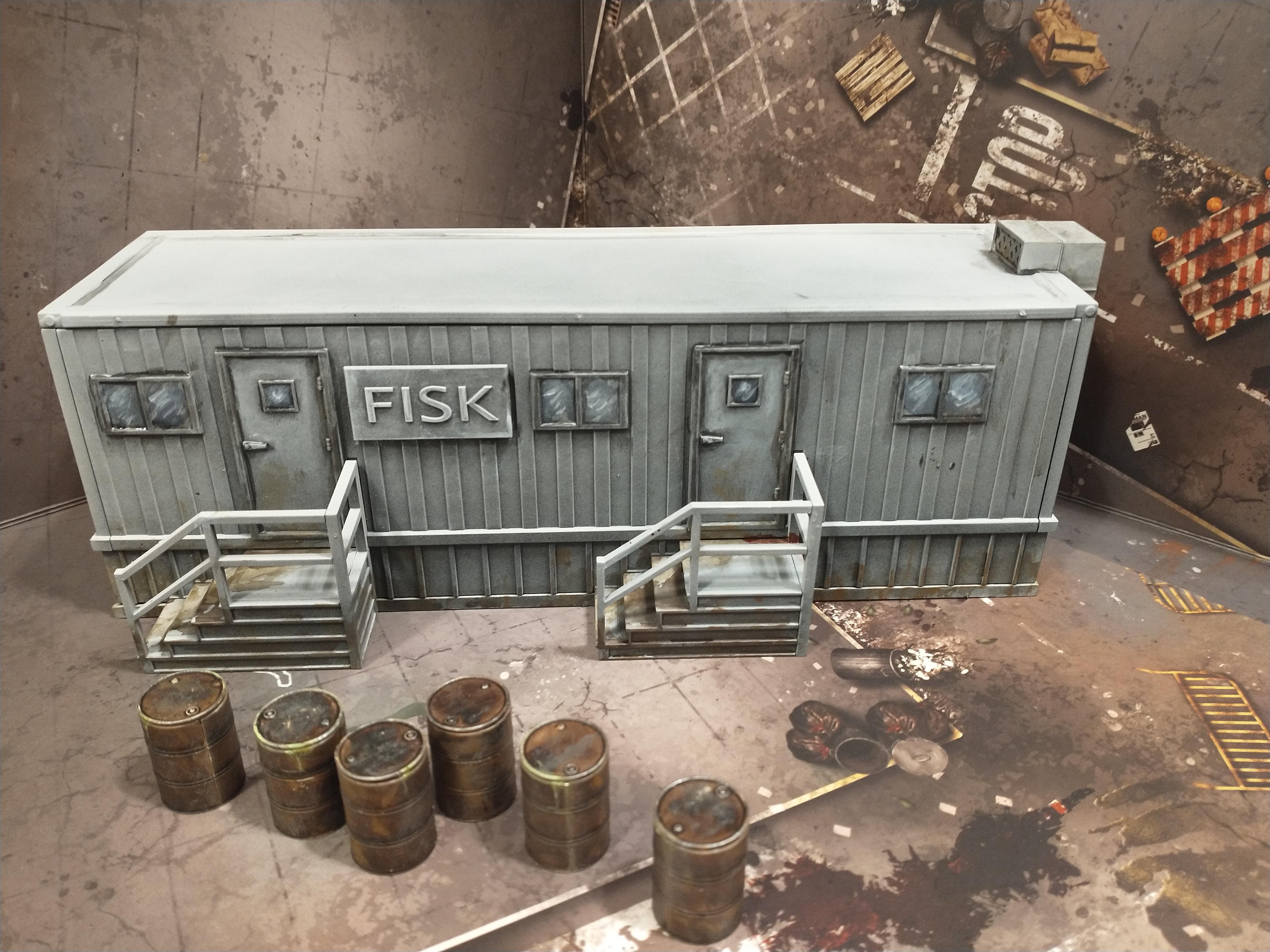 Cargo Container, Construction, Hydra, Marvel, Modern, Office, Scatter, Spider-man, Spiderman, Terrain