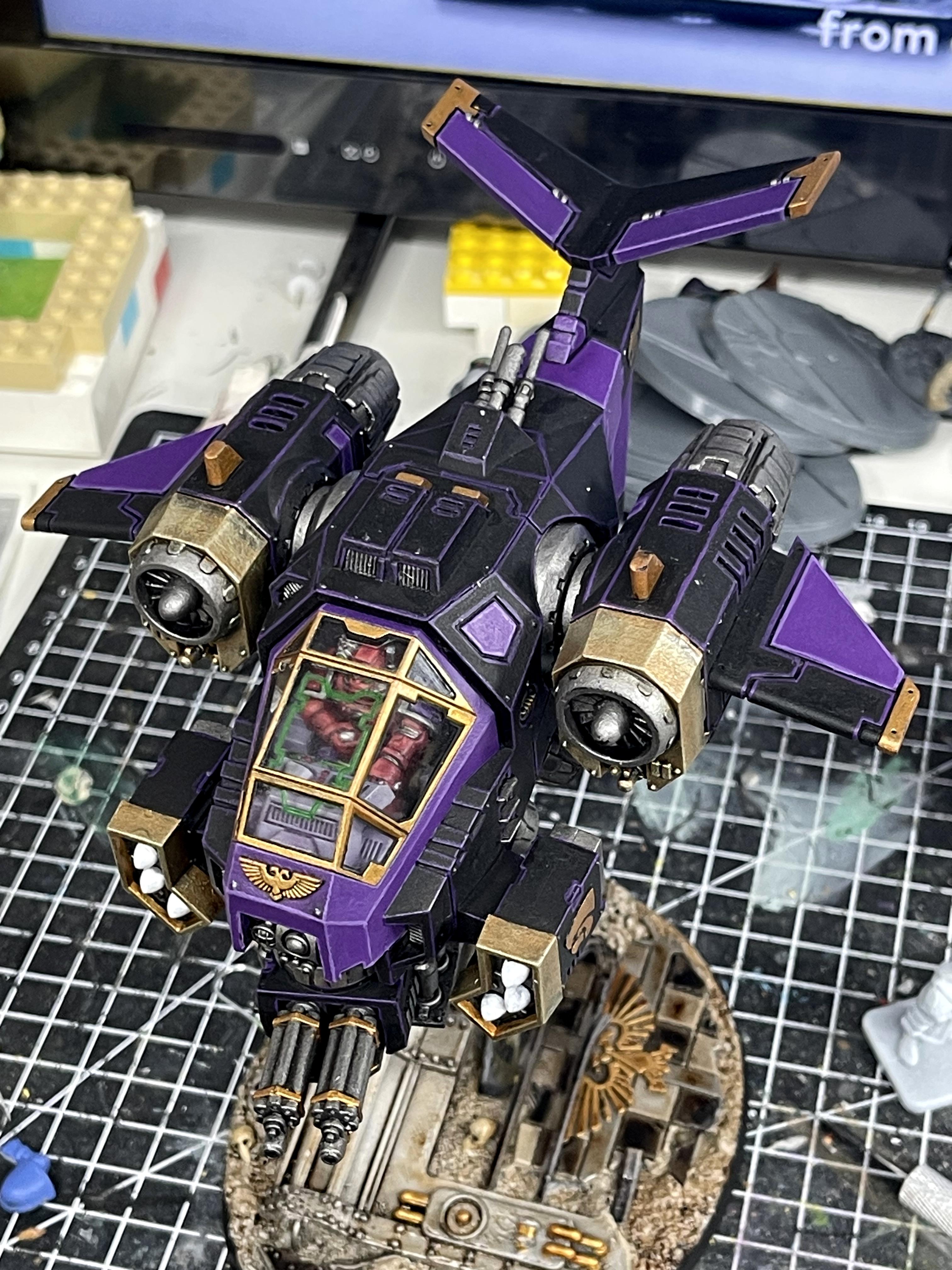 Space Marines, Stormtalon, Void Panthers, Warhammer 40,000, Work In Progress