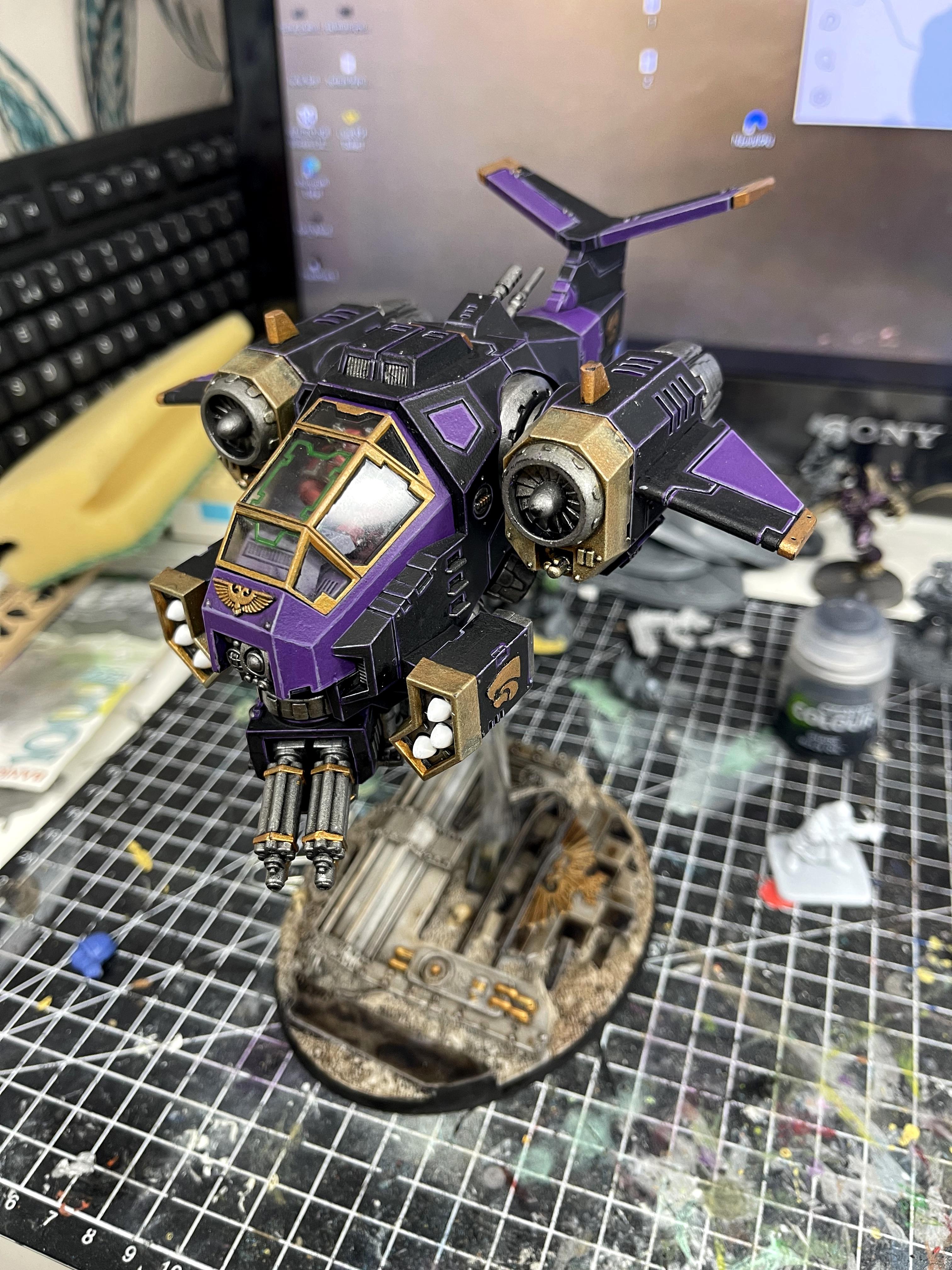 Space Marines, Stormtalon, Void Panthers, Warhammer 40,000, Work In Progress