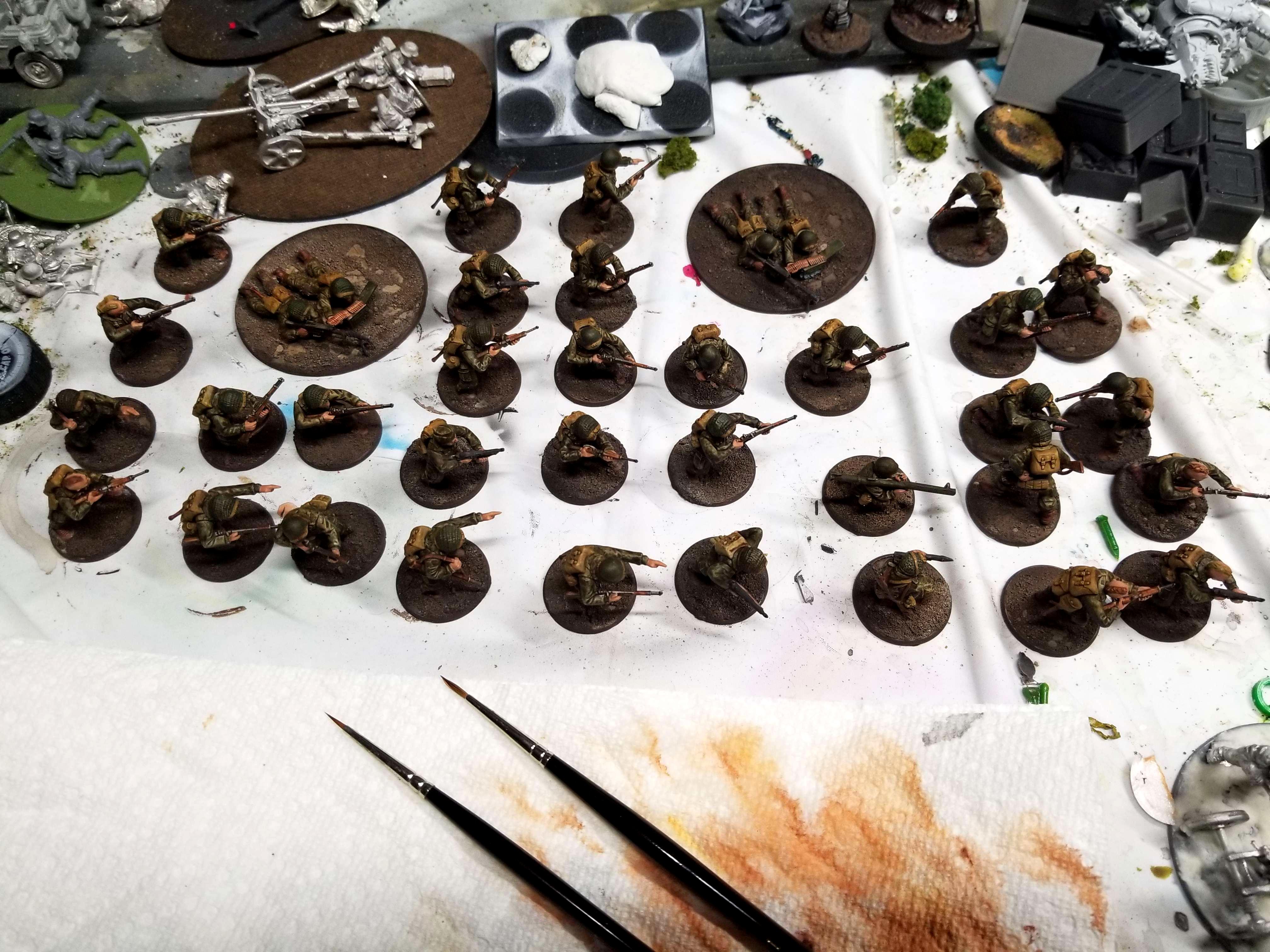 Bolt Action, bolt action paratroopers progress
