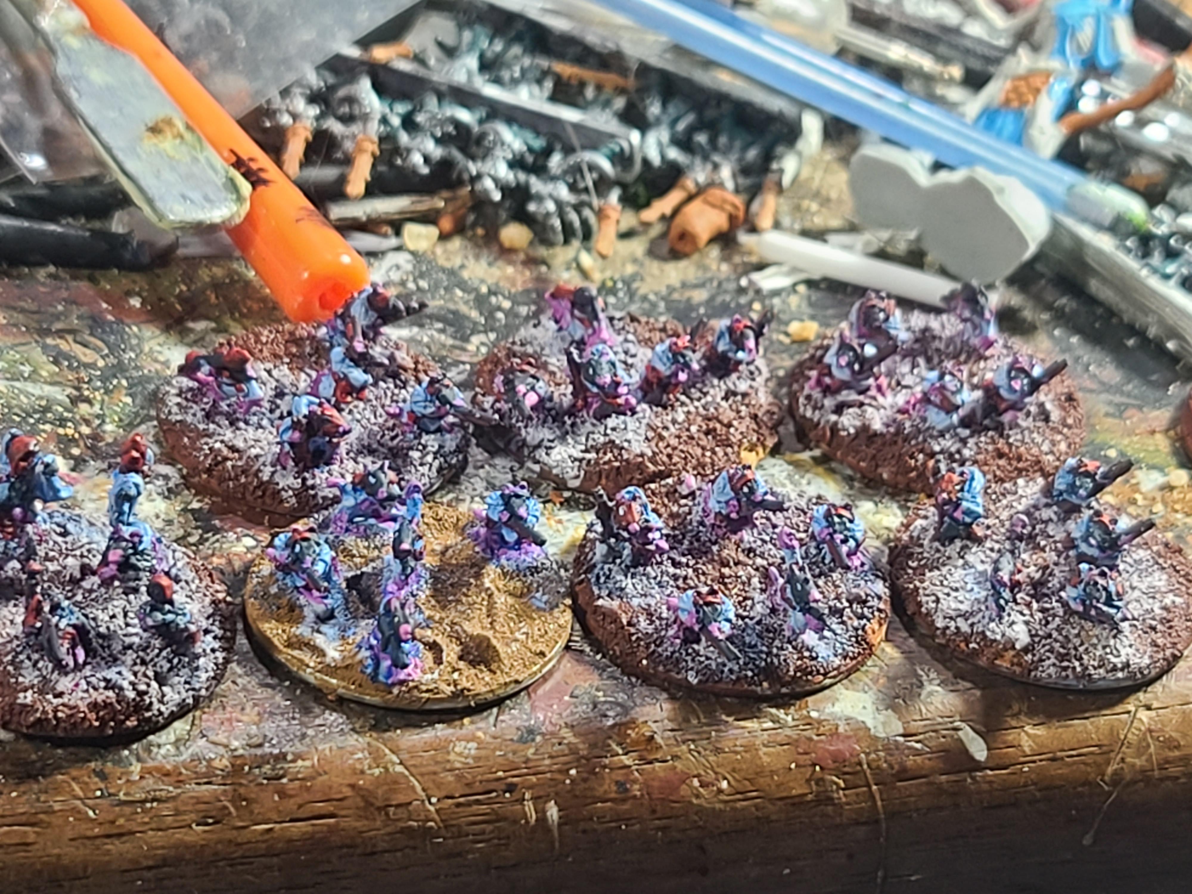 6mm, Epic, Imperial Guard, Microworld Games, Rat Men, Ratlings With Gatlings, Steel Legion, Warhammer 40,000