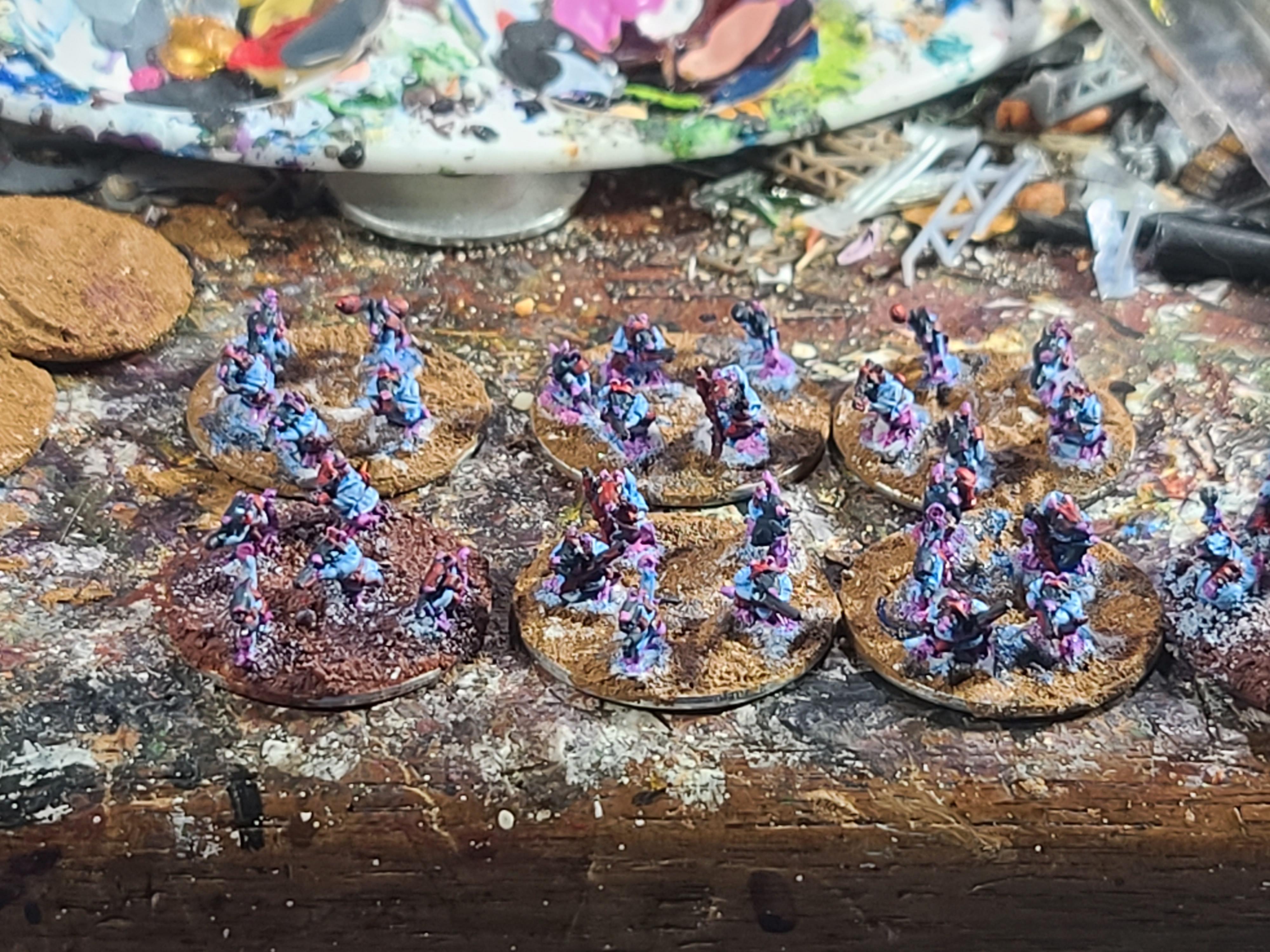 6mm, Epic, Imperial Guard, Microworld Games, Rat Men, Ratlings With Gatlings, Steel Legion, Warhammer 40,000