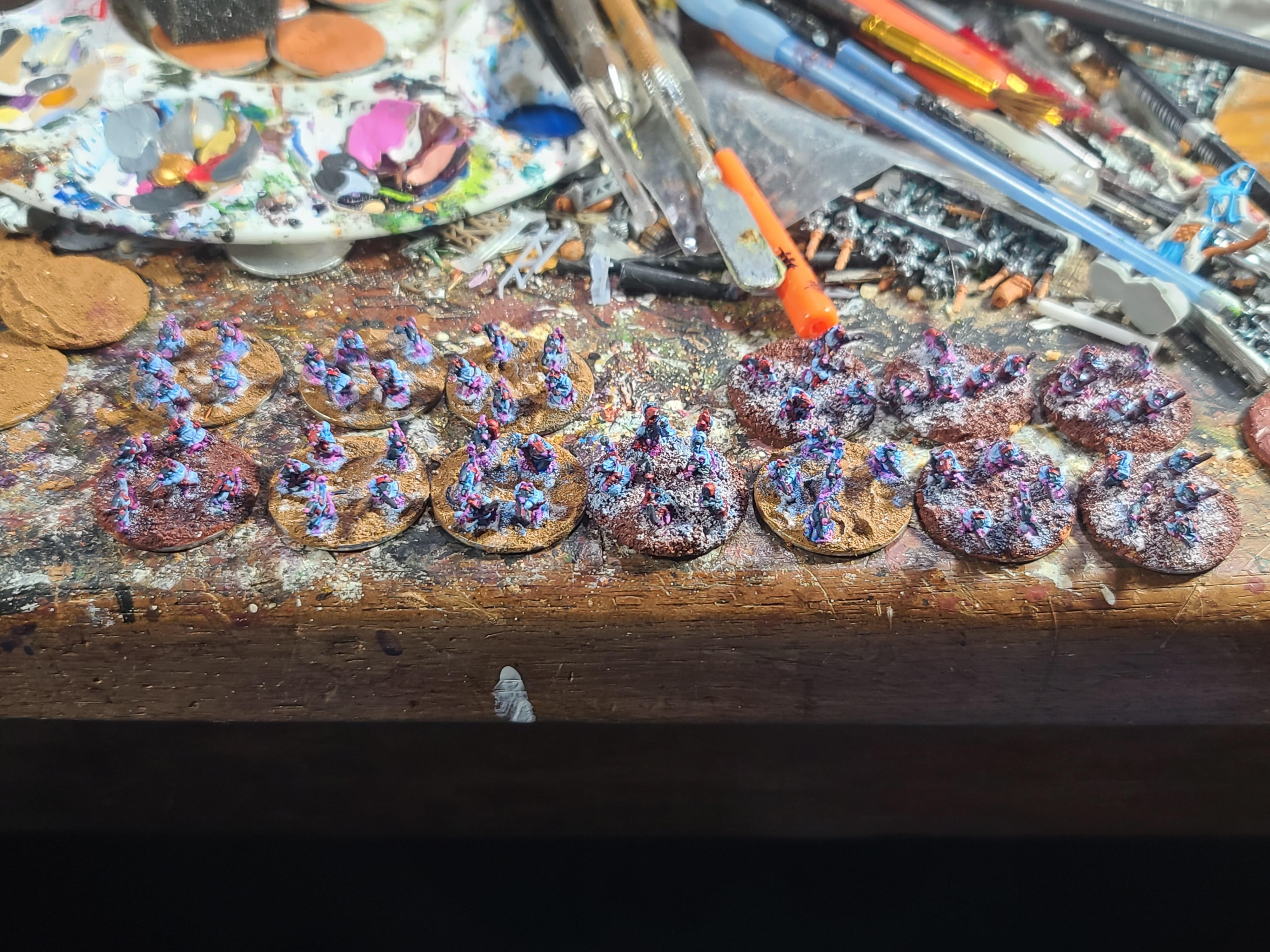 6mm, Epic, Imperial Guard, Microworld Games, Rat Men, Ratlings With Gatlings, Steel Legion, Warhammer 40,000