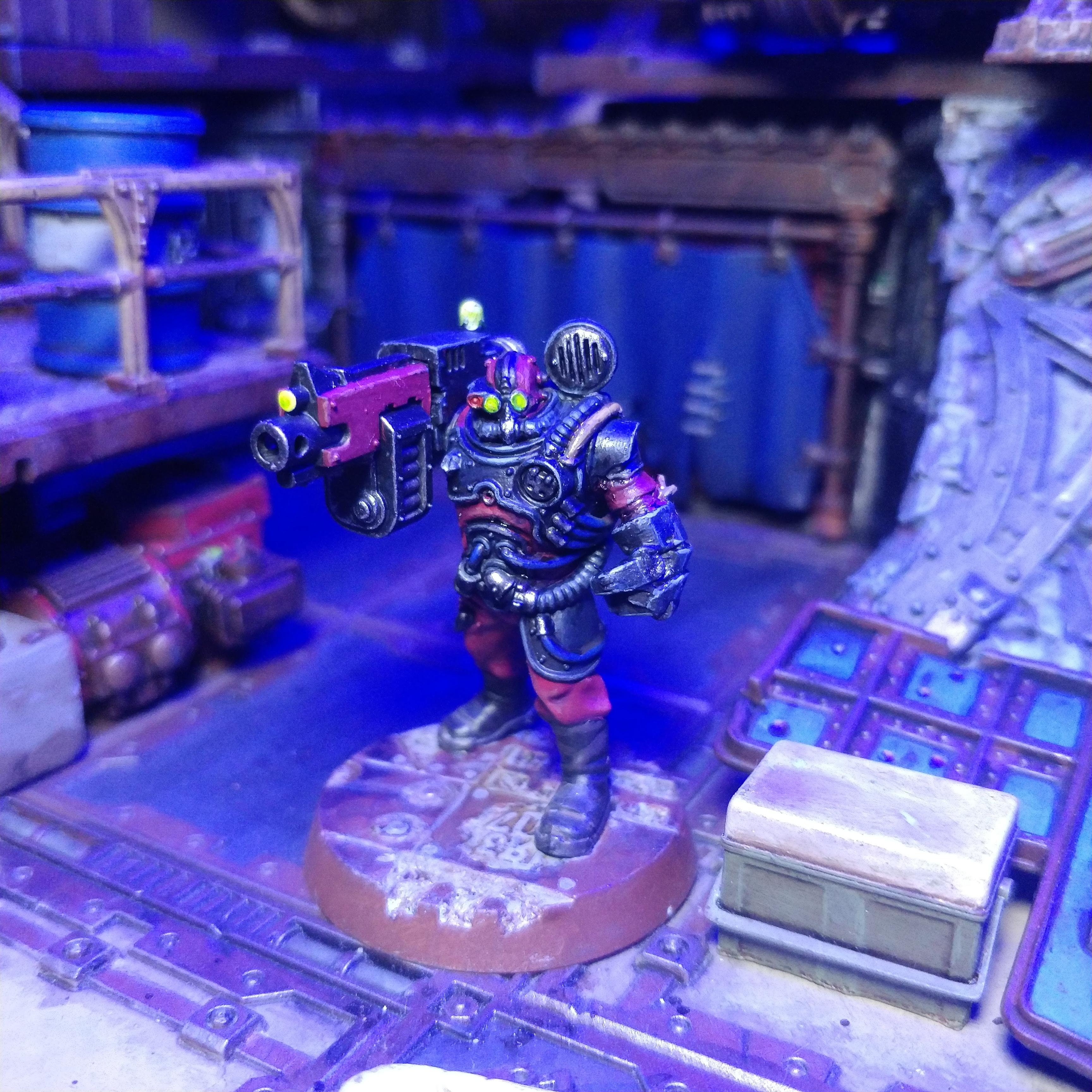 Heavy Bolter, Inq28, Inquisimunda, Inquisition, Inquisitorial Agents, N17, Necromunda, Servitors, Warhammer 40,000