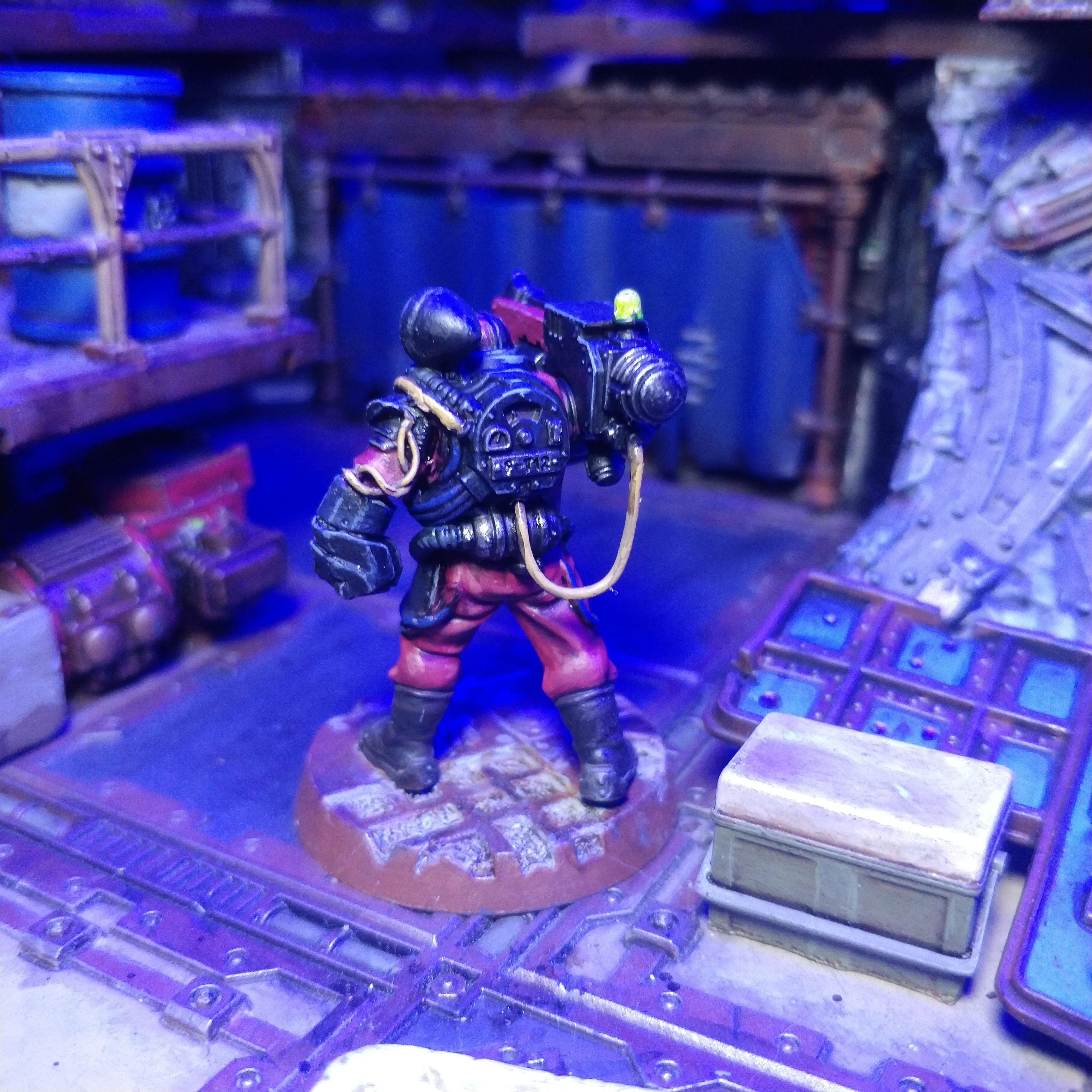 Heavy Bolter, Inq28, Inquisimunda, Inquisition, Inquisitorial Agents, N17, Necromunda, Servitors, Warhammer 40,000