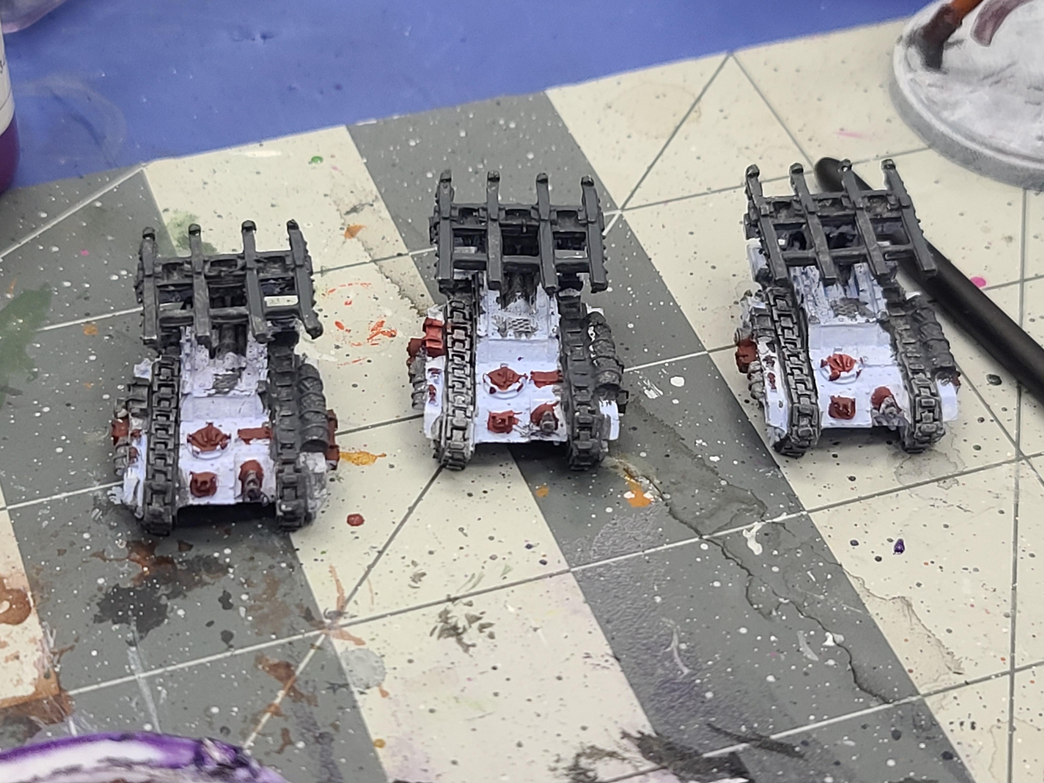 6mm, Epic, Games Workshop, Imperial Guard, Manticores, Ratlings With Gatlings, Steel Legion, Warhammer 40,000