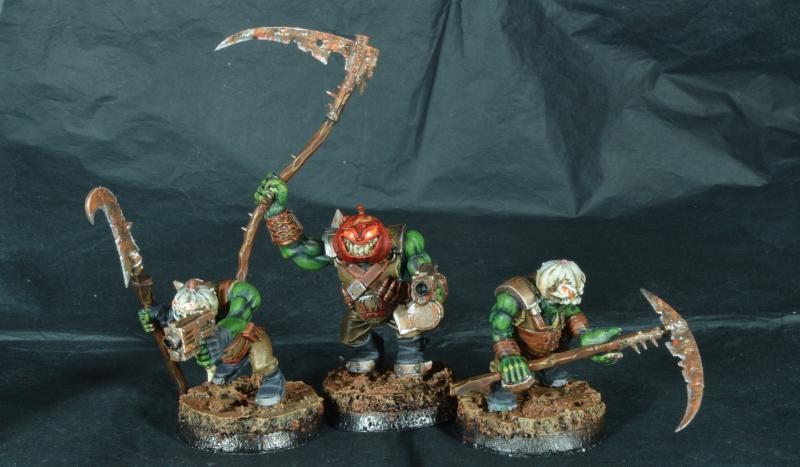 Halloween, Heads, Orks, Pumpkin