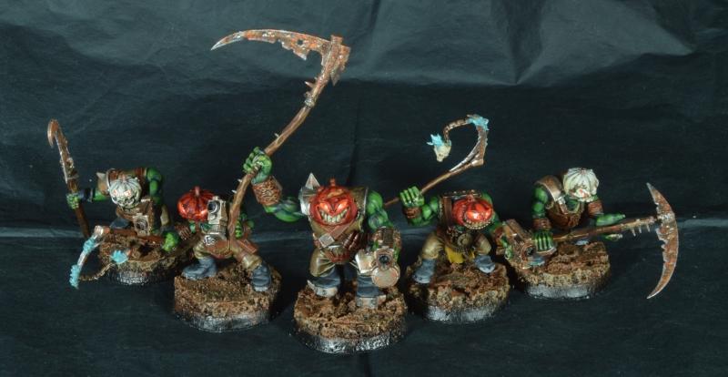 Halloween, Heads, Orks, Pumpkin