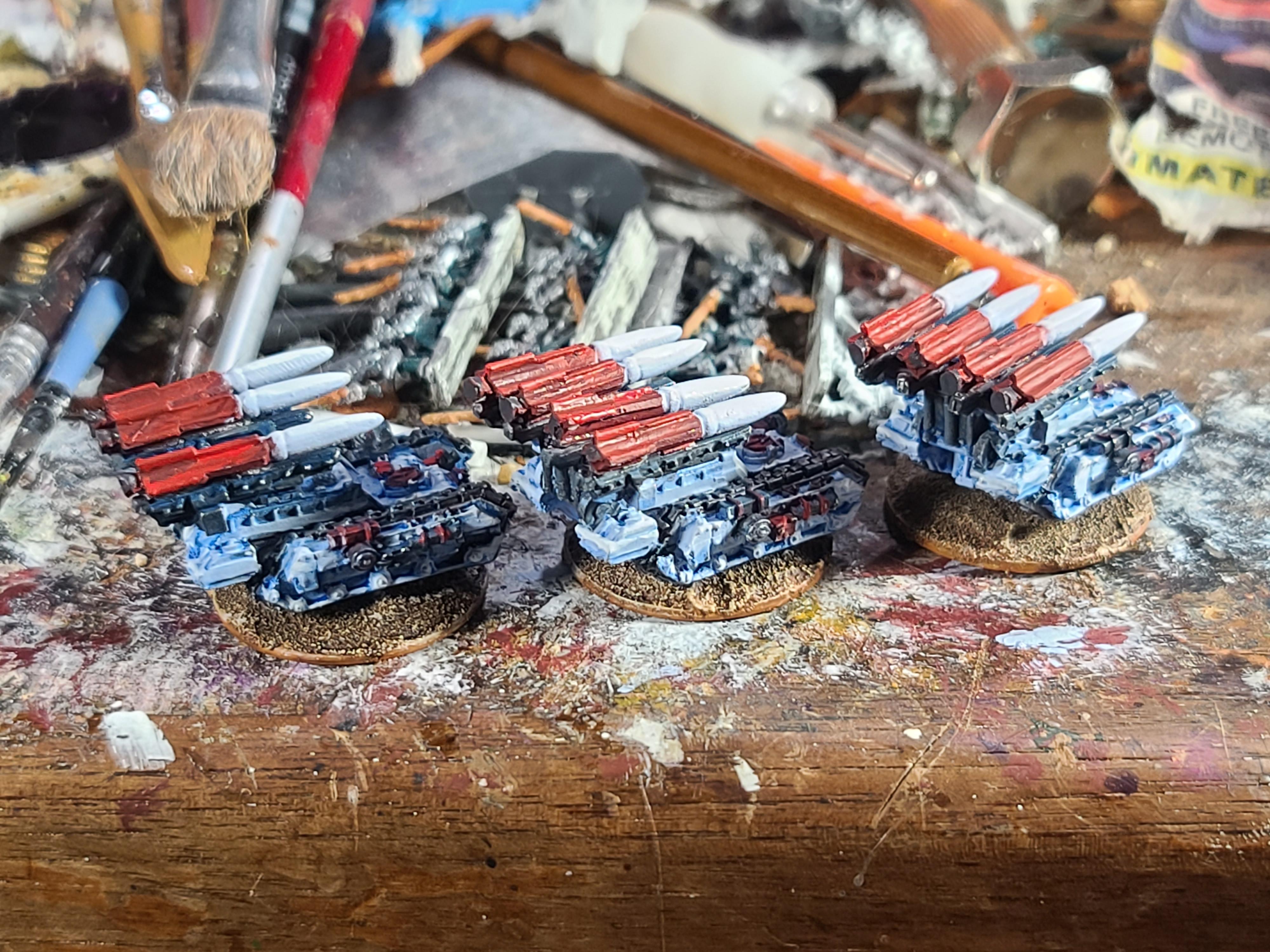 6mm, Epic, Games Workshop, Imperial Guard, Manticore, Steel Legion, Warhammer 40,000