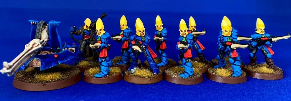 Alaitoc, Asuryani, Craftworld, Craftworlder, Doom, Eldar, Guardian Defenders, Jes Goodwin, Oldhammer, Support Platform, Third Edition