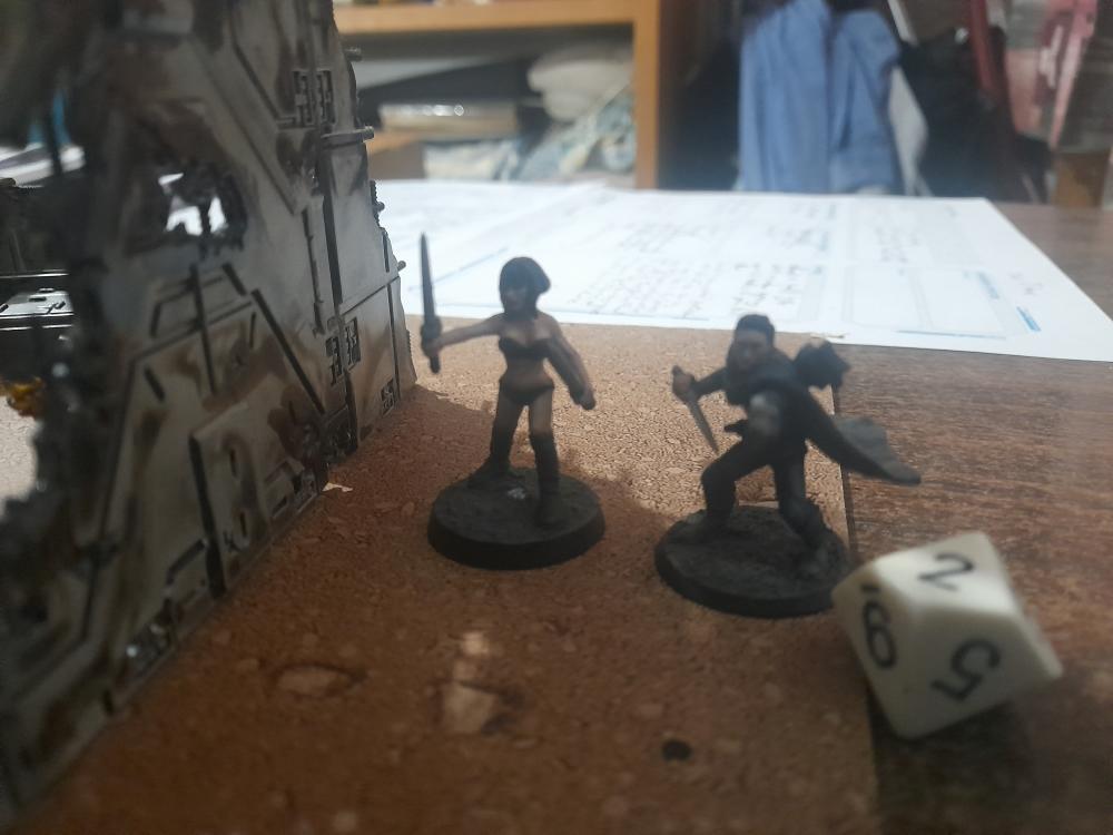 Adelana Helgen, Adventure Miniature Gaming, Attelus Kaltos, Battle, Dellenger, Elandriq, Five Parsecs From Home, Fun, Fun Times, Jeurat Garrakson, Marcel Torris, Minis, Science-fiction, Skirmish