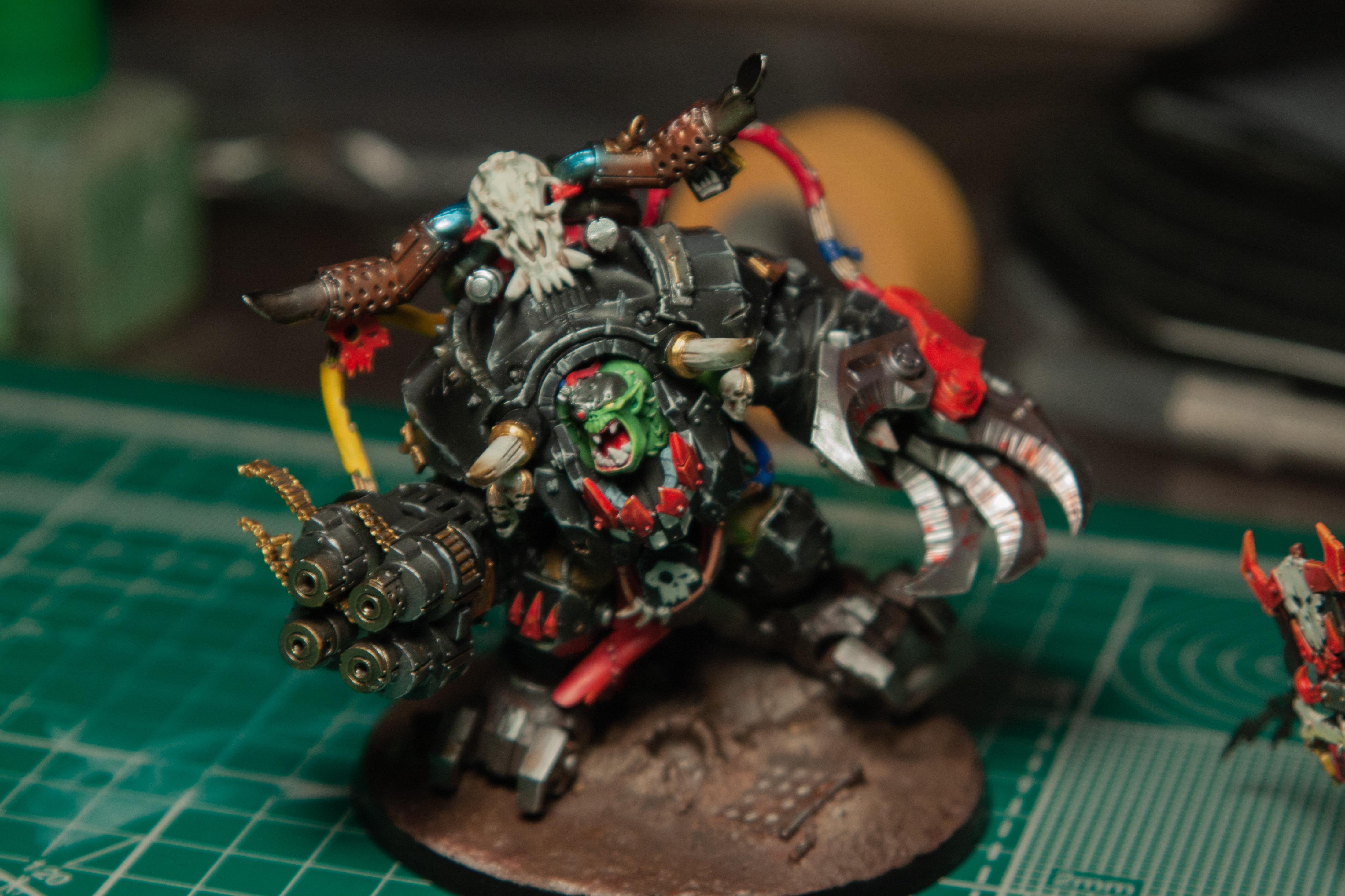 Big Boss, Choppa, Ghazghkull Thraka, Makari, Orks, Warhammer 40,000