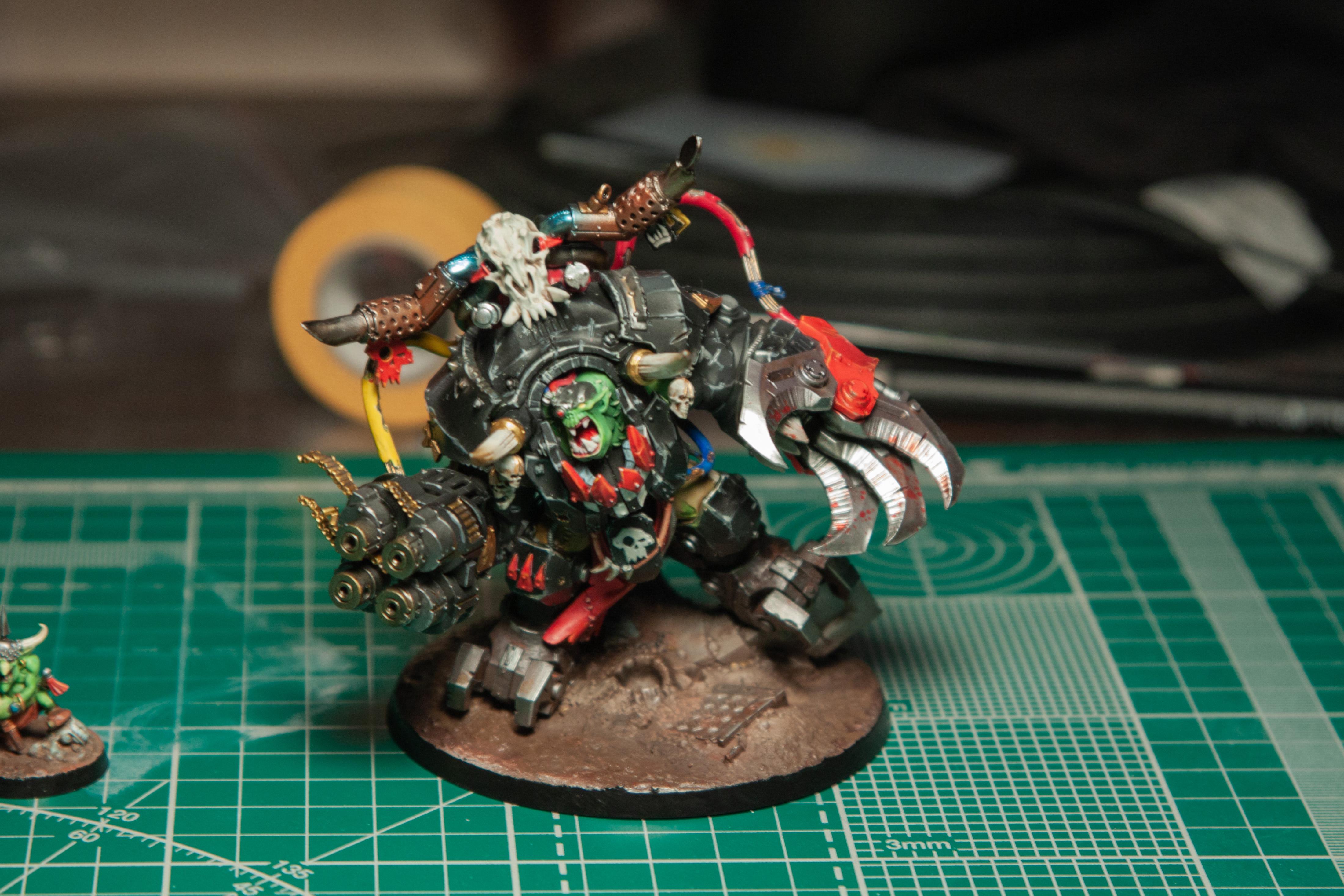 Big Boss, Choppa, Ghazghkull Thraka, Makari, Orks, Warhammer 40,000