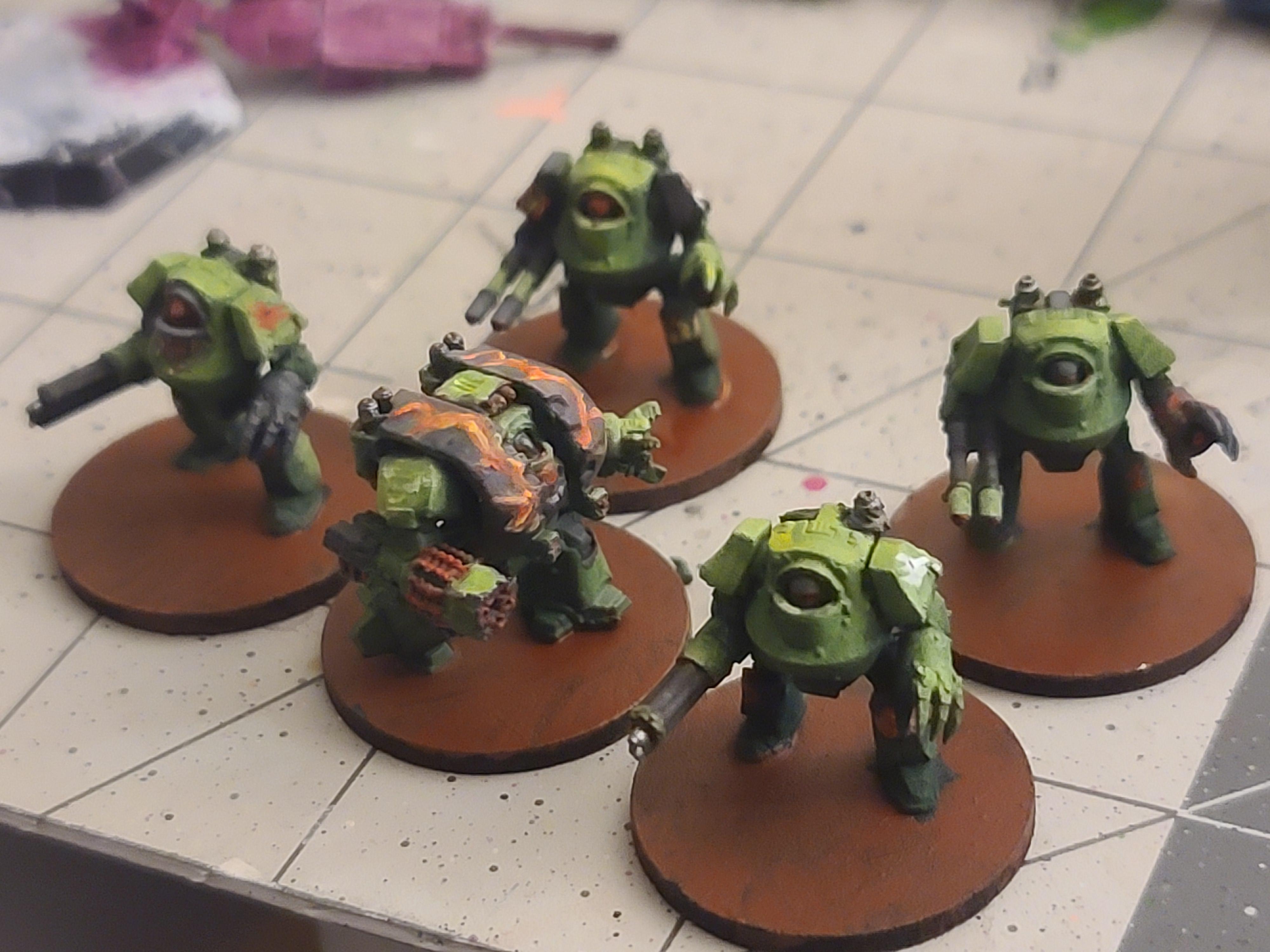 3d Printed, 6mm, Castigator, Dreadnought, Epic, Leviathan, Salamanders, Space Marines, Warhammer 40,000
