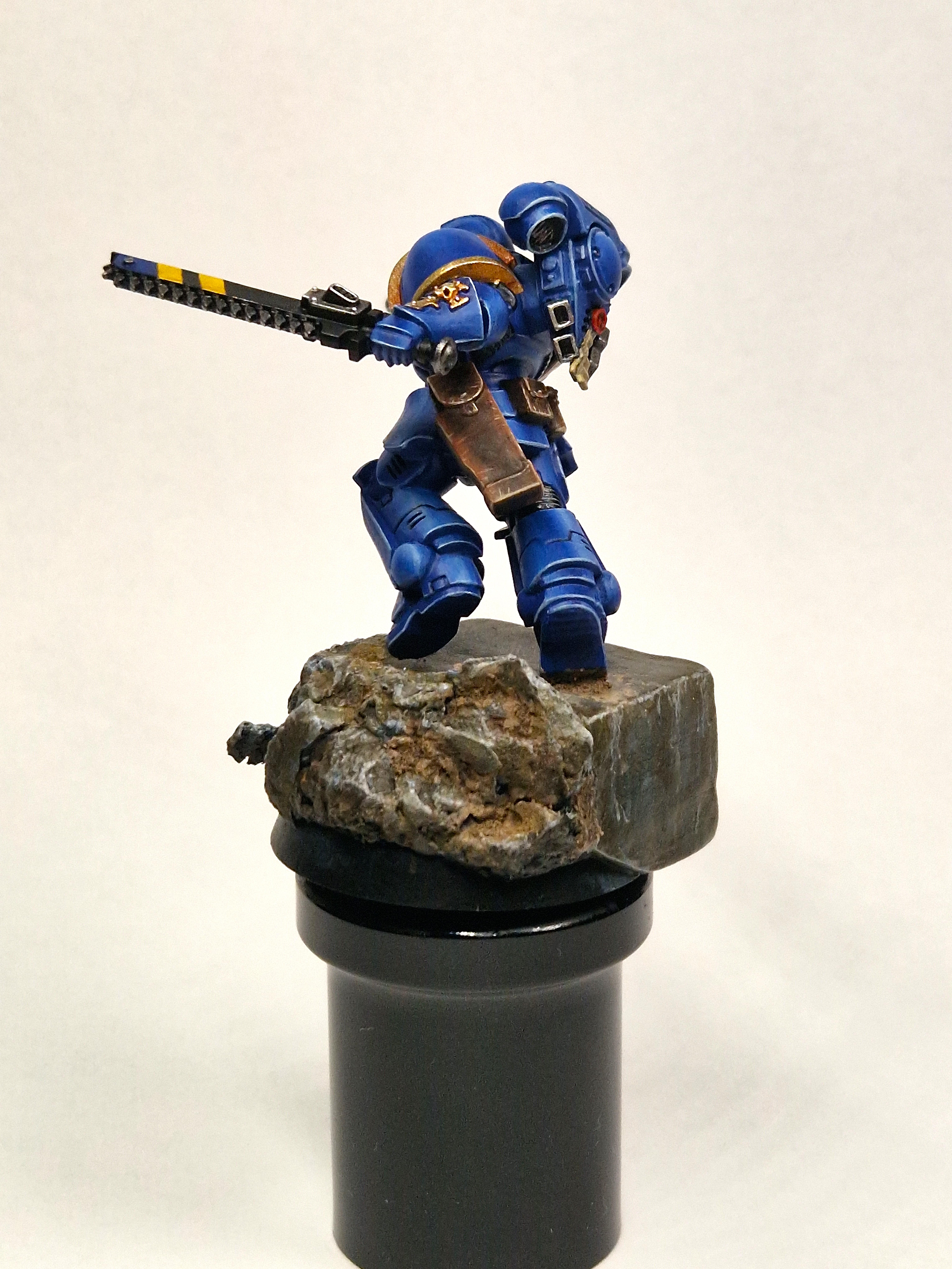 Base, Bolter, Chainsword, Space Marines, Ultramarines