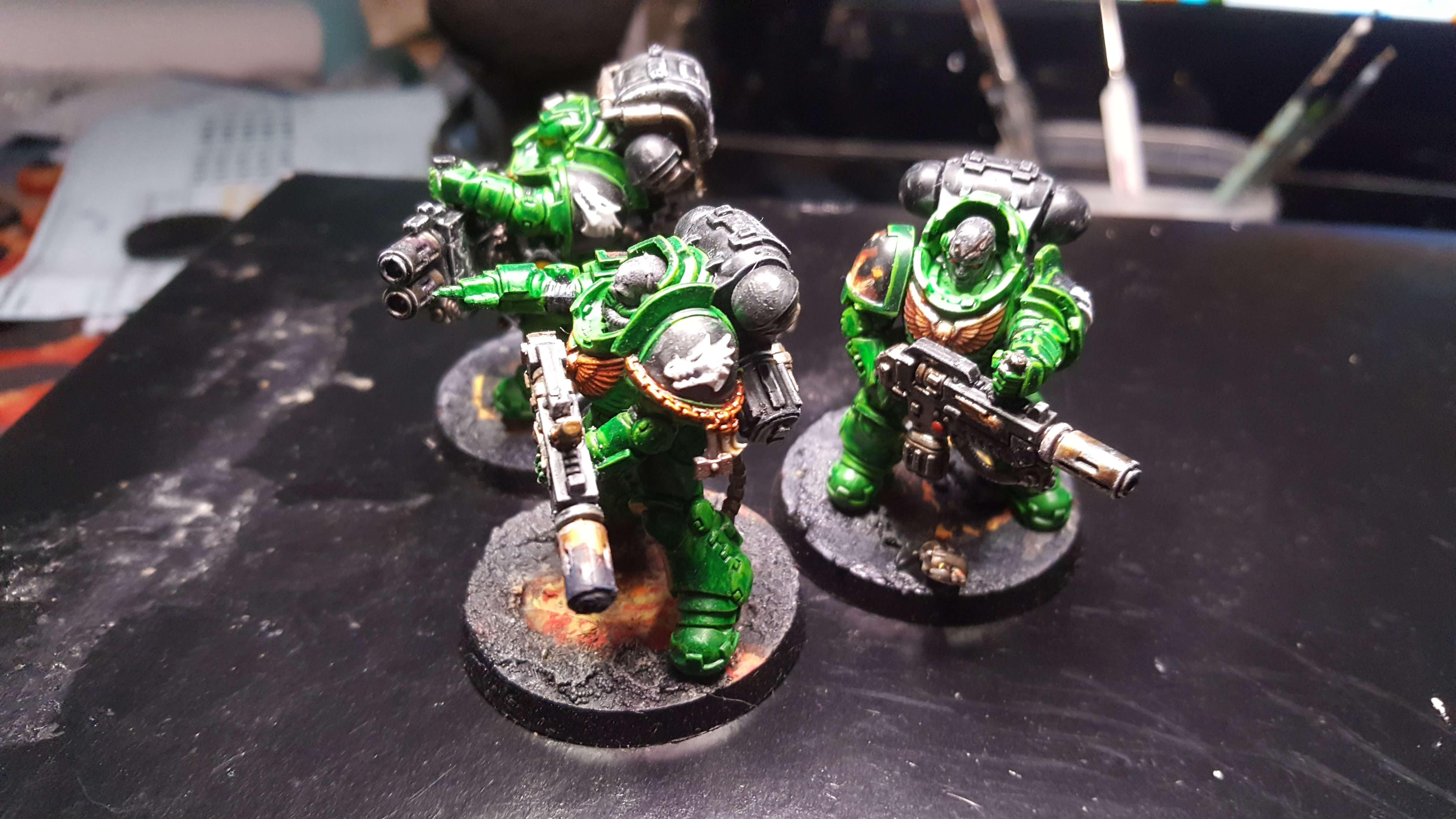Astartes, Primaris, Salamanders, Space Marines