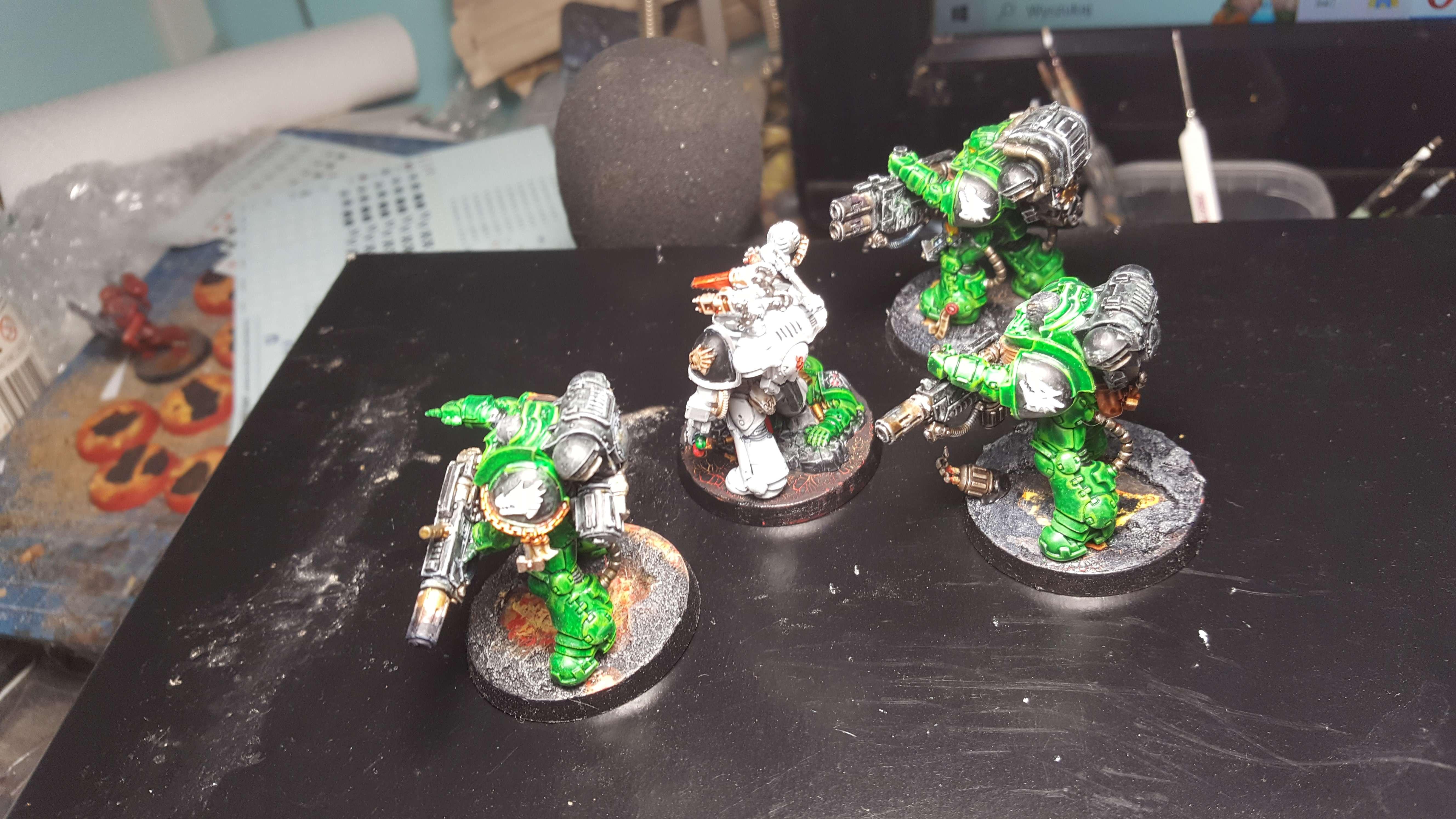 Astartes, Primaris, Salamanders, Space Marines