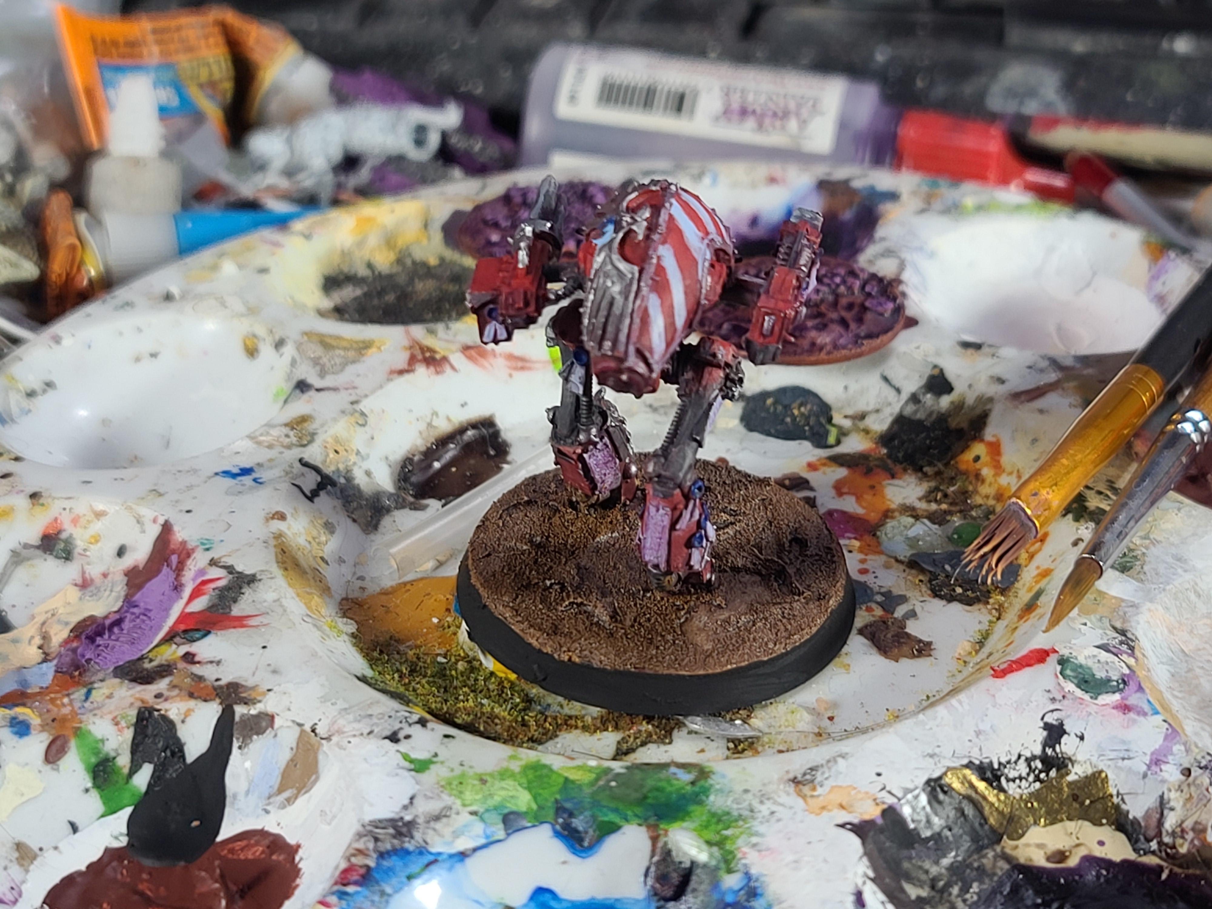 6mm, Epic, Freehand, Games Workshop, Imperial, Smol, Titan, Warhammer 40,000, Warhound