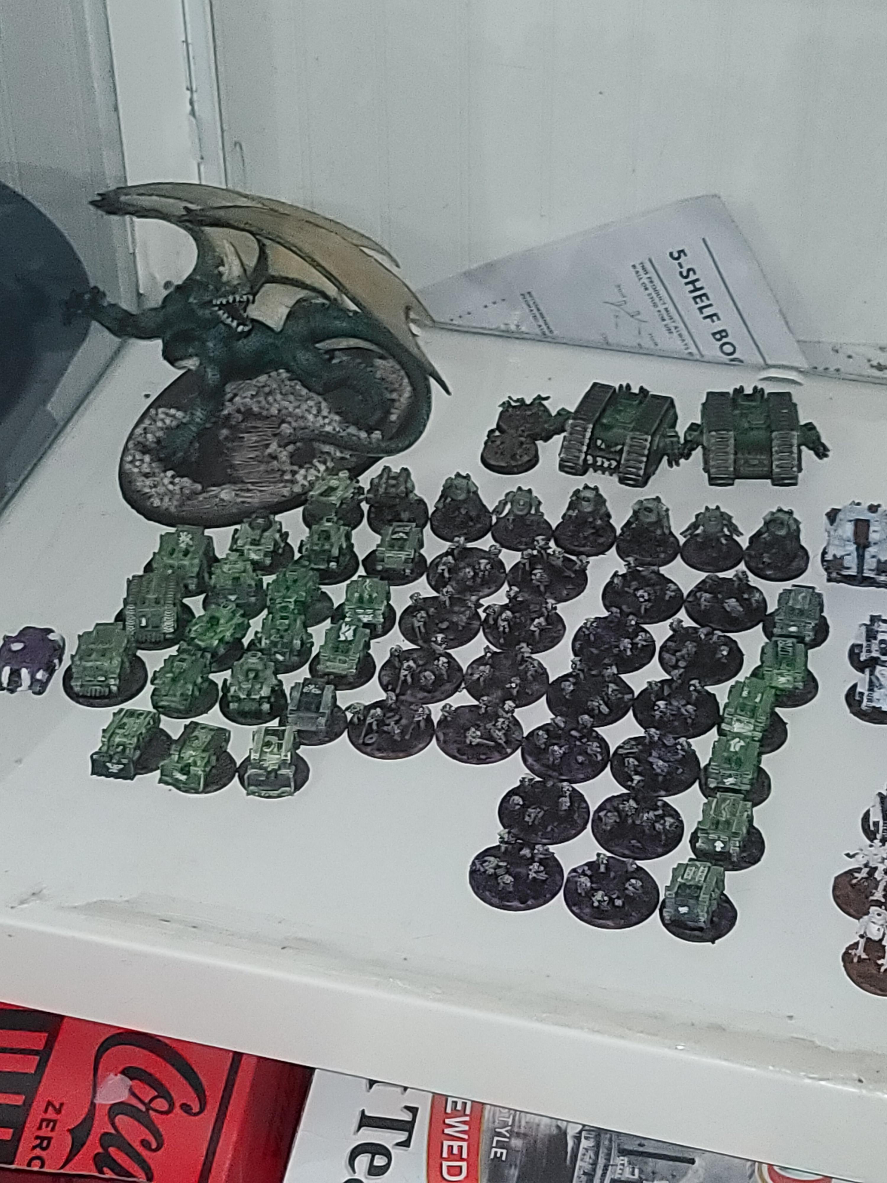 6mm, Army, Epic, Flash Photography, Salamanders, Space Marines, Warhammer 40,000