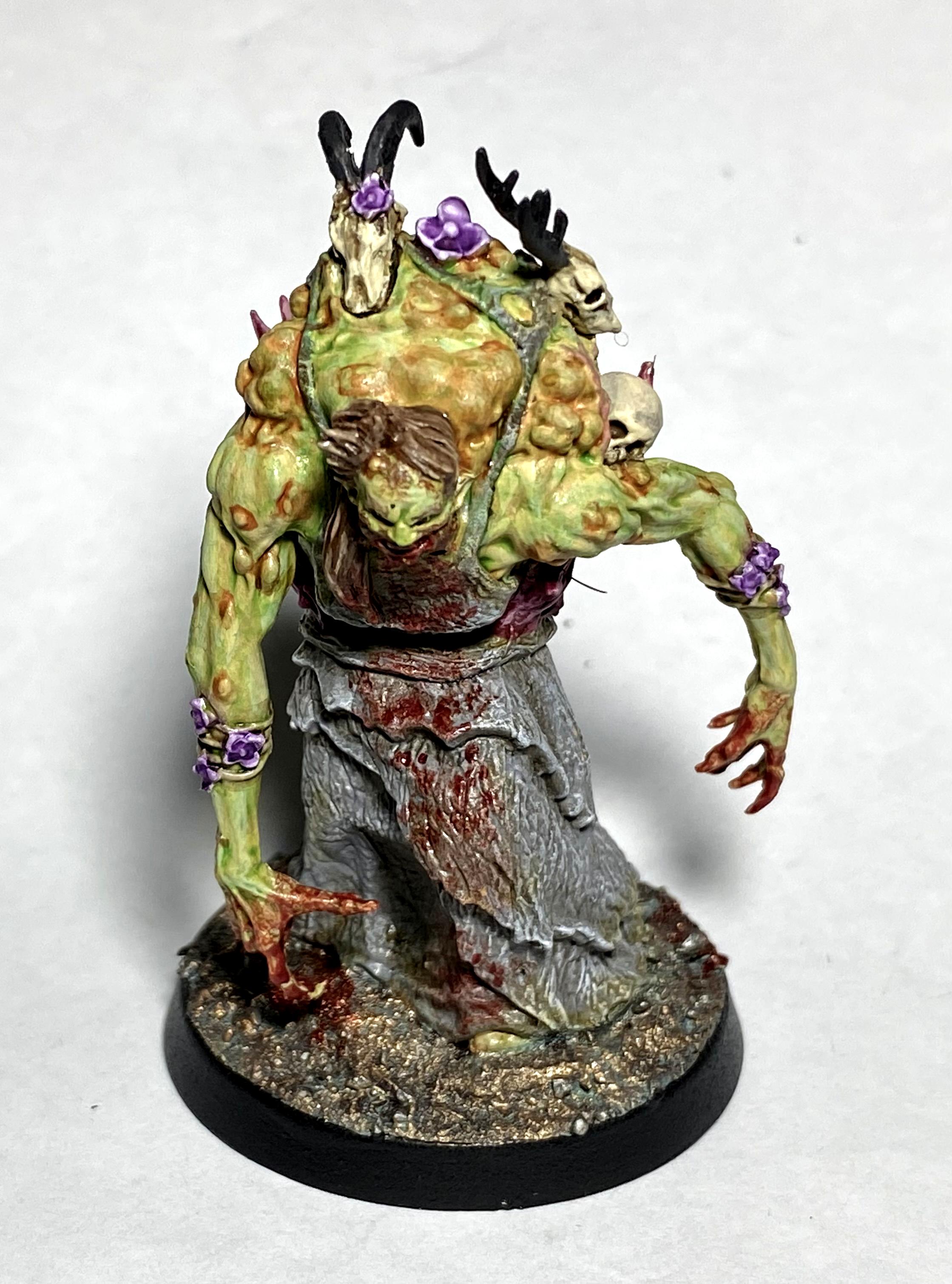 54mm, Games Workshop, Inquisitor, Nurgle, Pox Walker, Warhammer 40,000