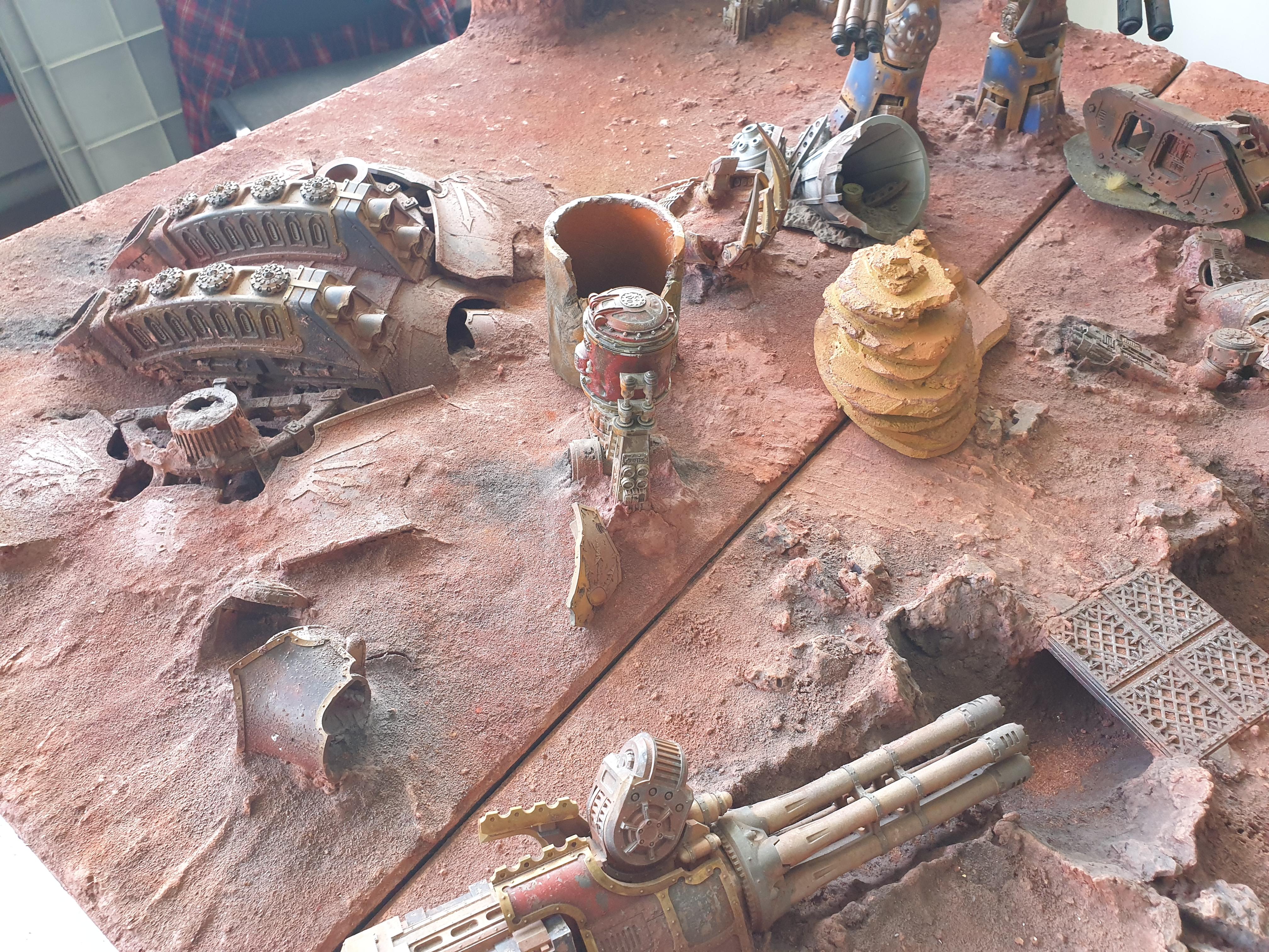 Expensive, Game Table, Reaver, Terrain, Titan, Warhound, Warlord