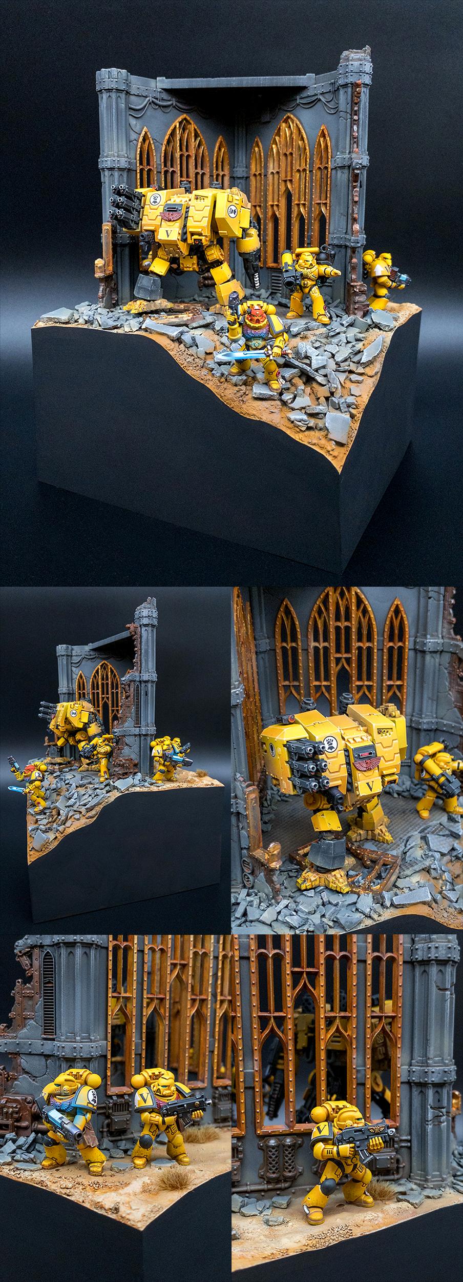 Imperial Fists, Imperium, Space Marines, Warhammer 40,000